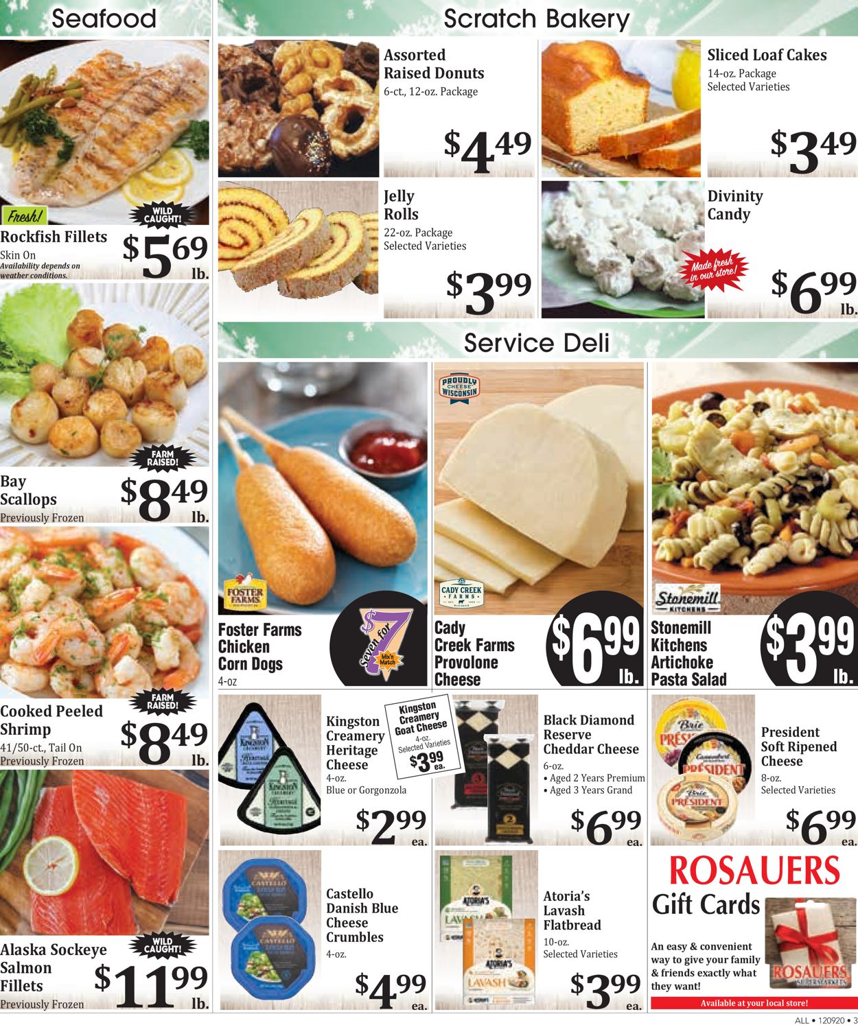 Rosauers Holiday savings 2020 Weekly Ad Circular - valid 12/09-12/24/2020 (Page 6)