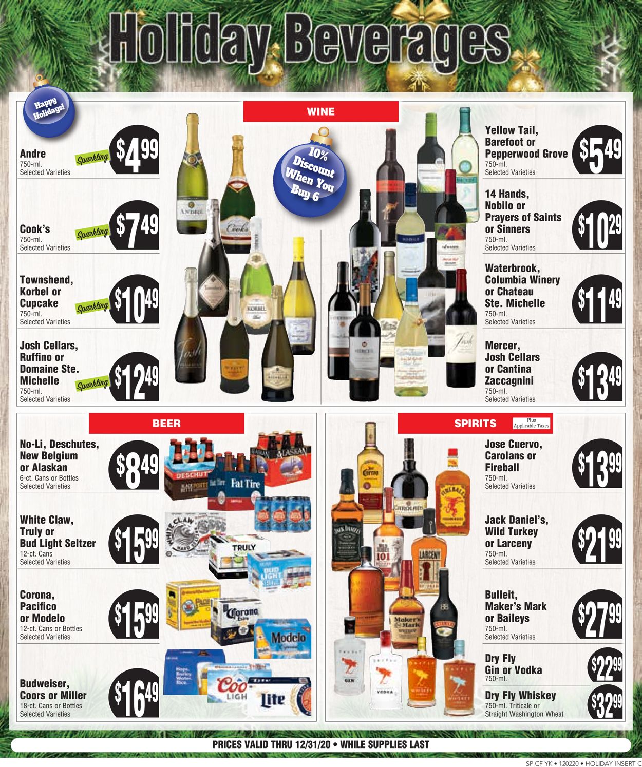 Rosauers New Year's Sale! Weekly Ad Circular - valid 12/27-12/31/2020 (Page 6)