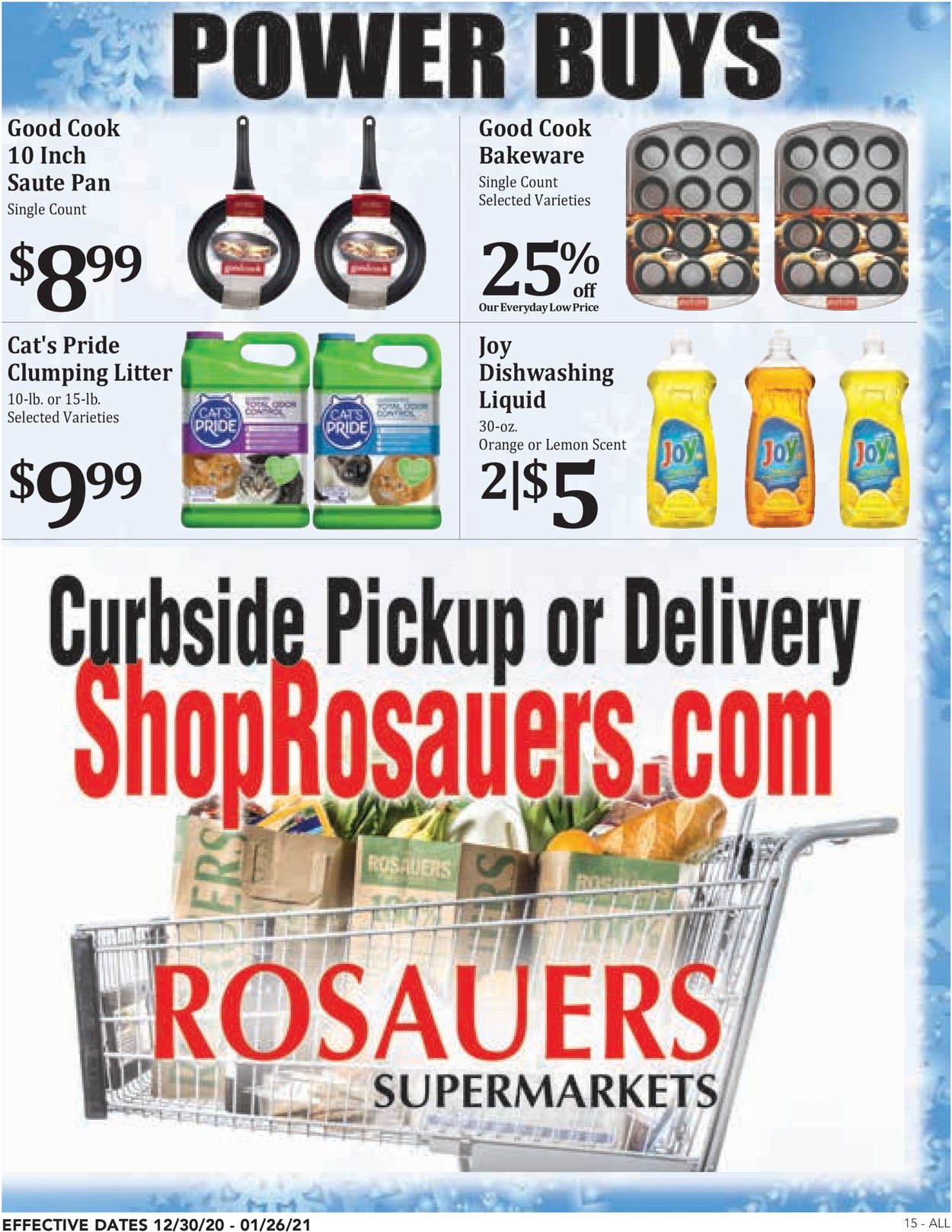 Rosauers Weekly Ad Circular - valid 12/30-01/26/2021 (Page 15)