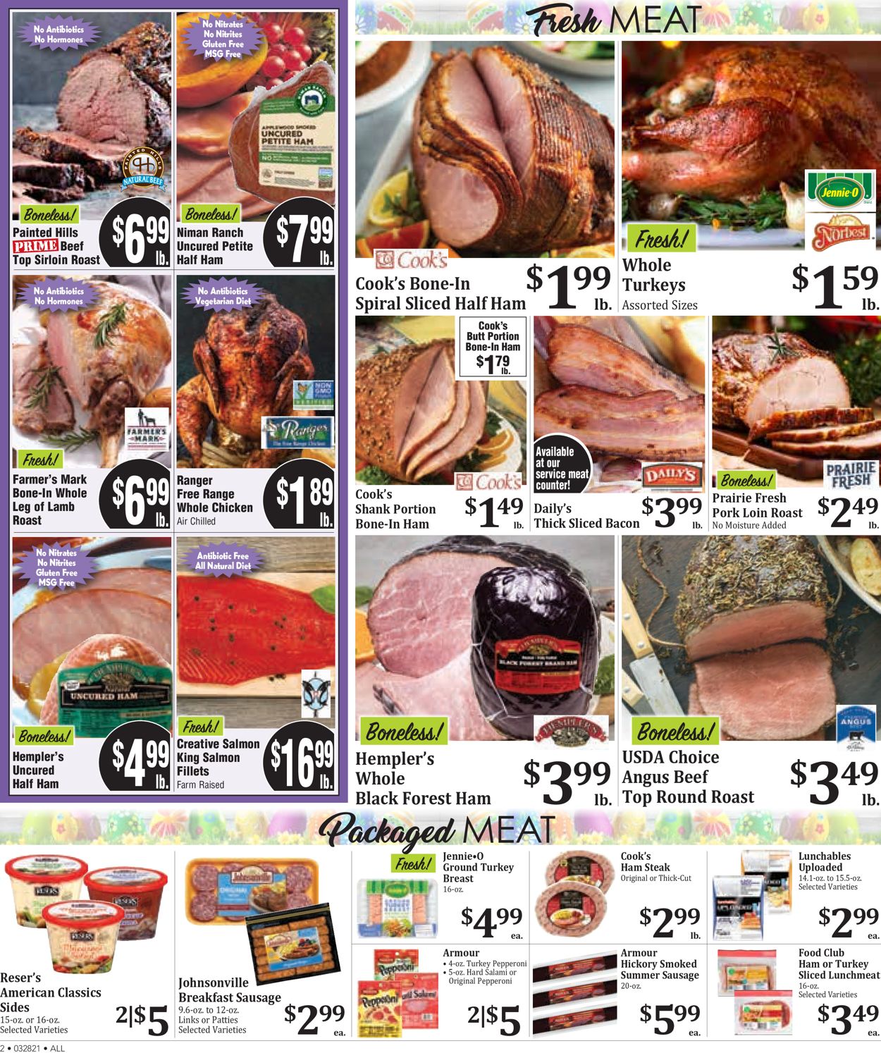 Rosauers - Easter 2021 Weekly Ad Circular - valid 03/28-04/06/2021 (Page 2)
