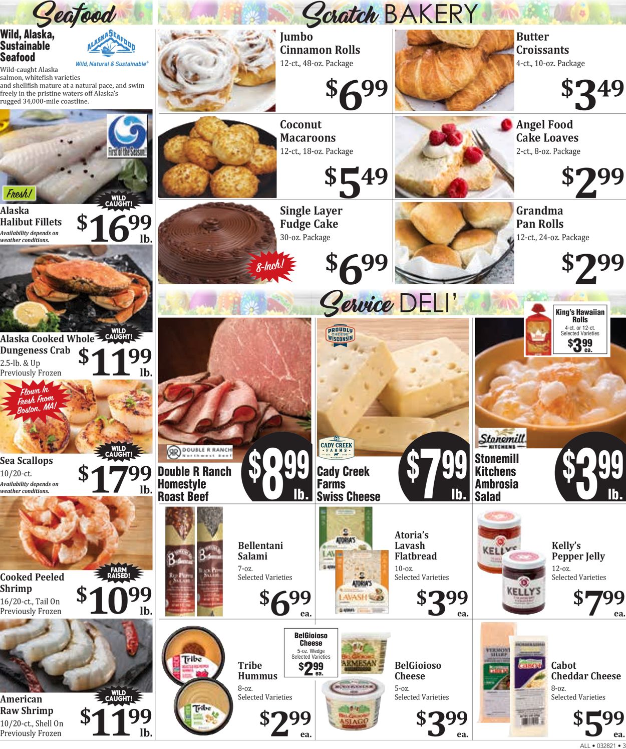 Rosauers - Easter 2021 Weekly Ad Circular - valid 03/28-04/06/2021 (Page 3)