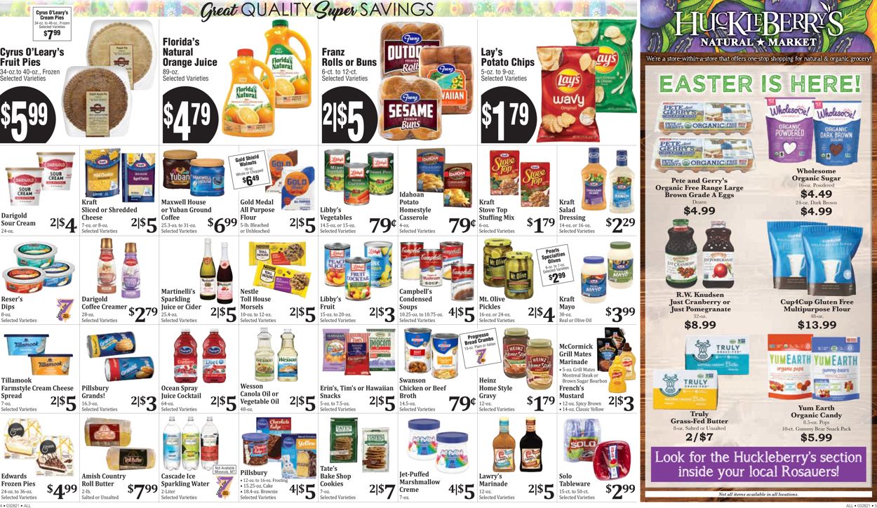 Rosauers - Easter 2021 Weekly Ad Circular - valid 03/28-04/06/2021 (Page 4)