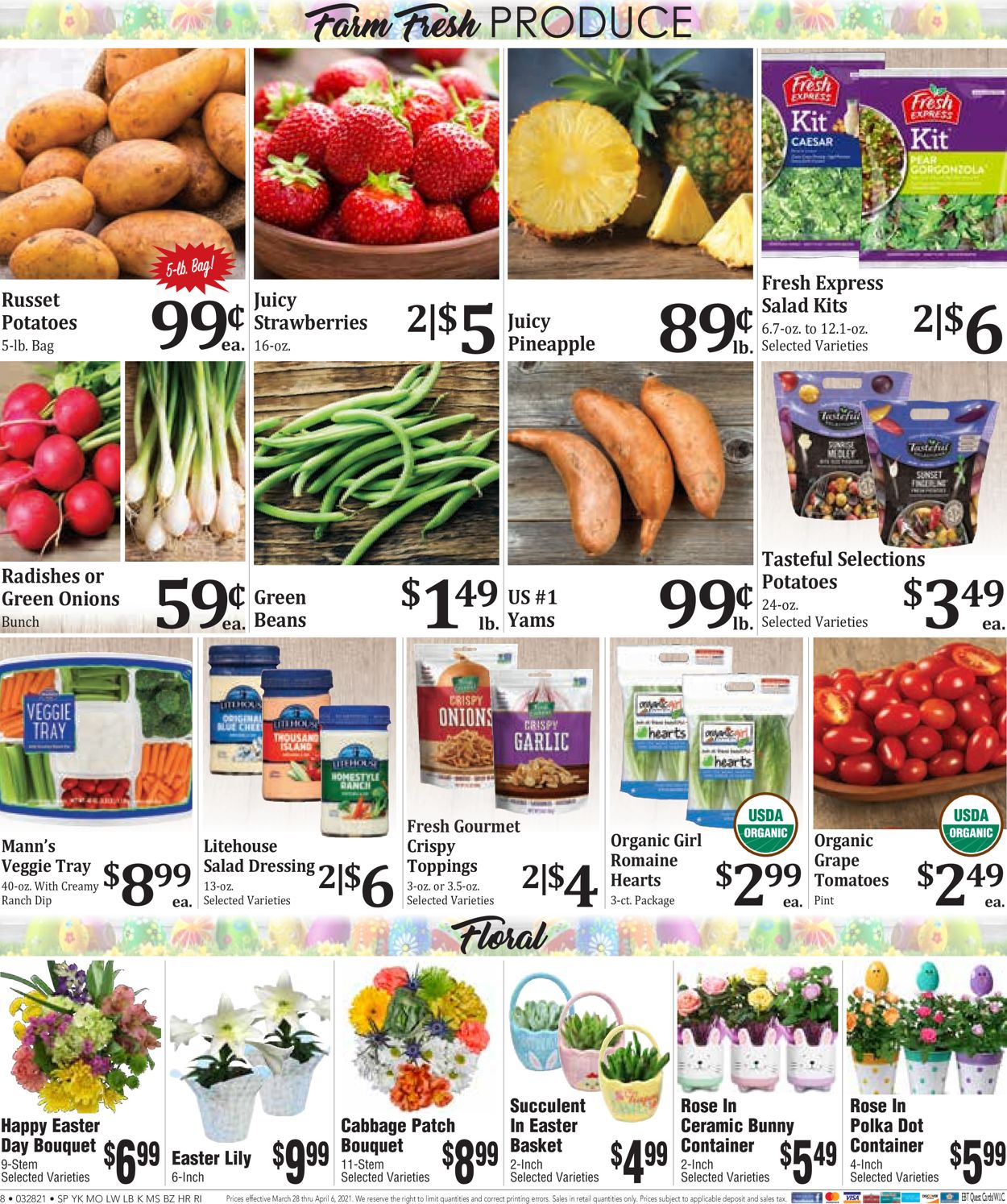 Rosauers - Easter 2021 Weekly Ad Circular - valid 03/28-04/06/2021 (Page 7)