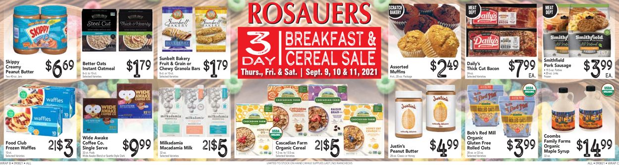 Rosauers Weekly Ad Circular - valid 09/09-09/11/2021 (Page 2)