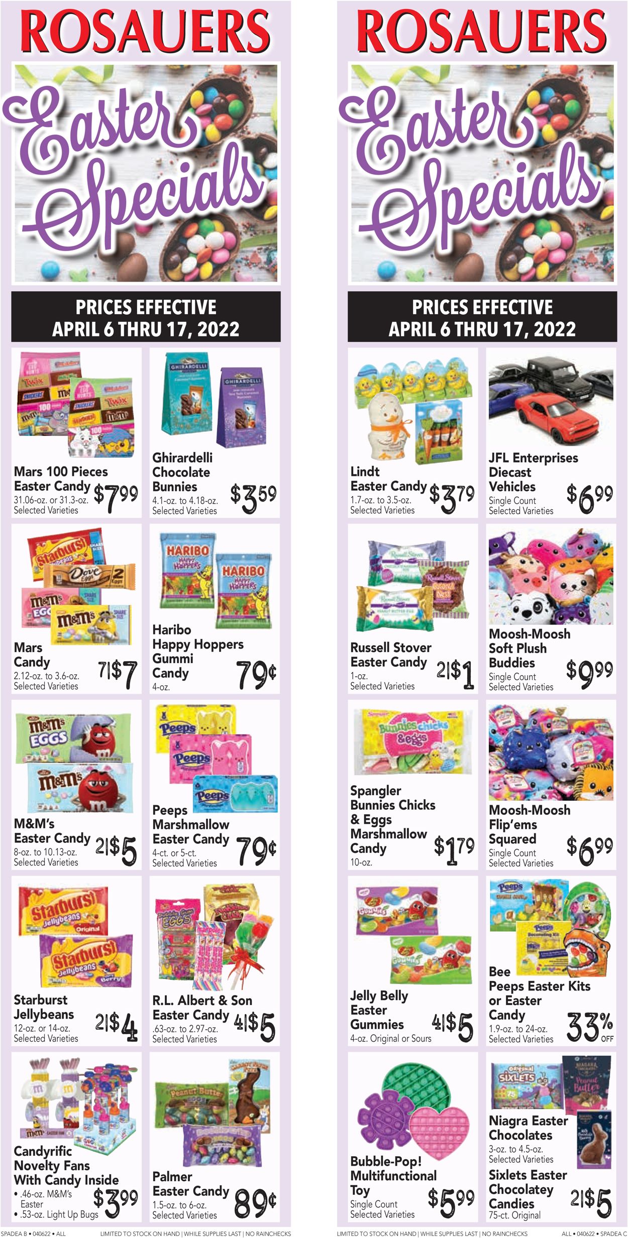 Rosauers EASTER 2022 Weekly Ad Circular - valid 04/06-04/17/2022 (Page 2)