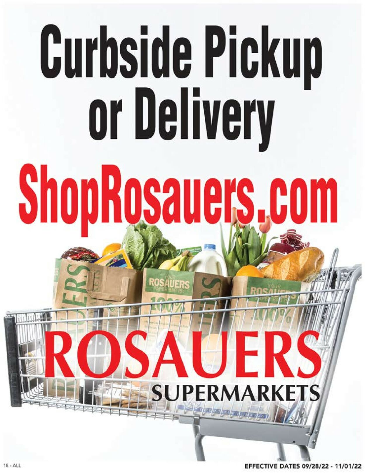 Rosauers Weekly Ad Circular - valid 09/28-11/01/2022 (Page 18)