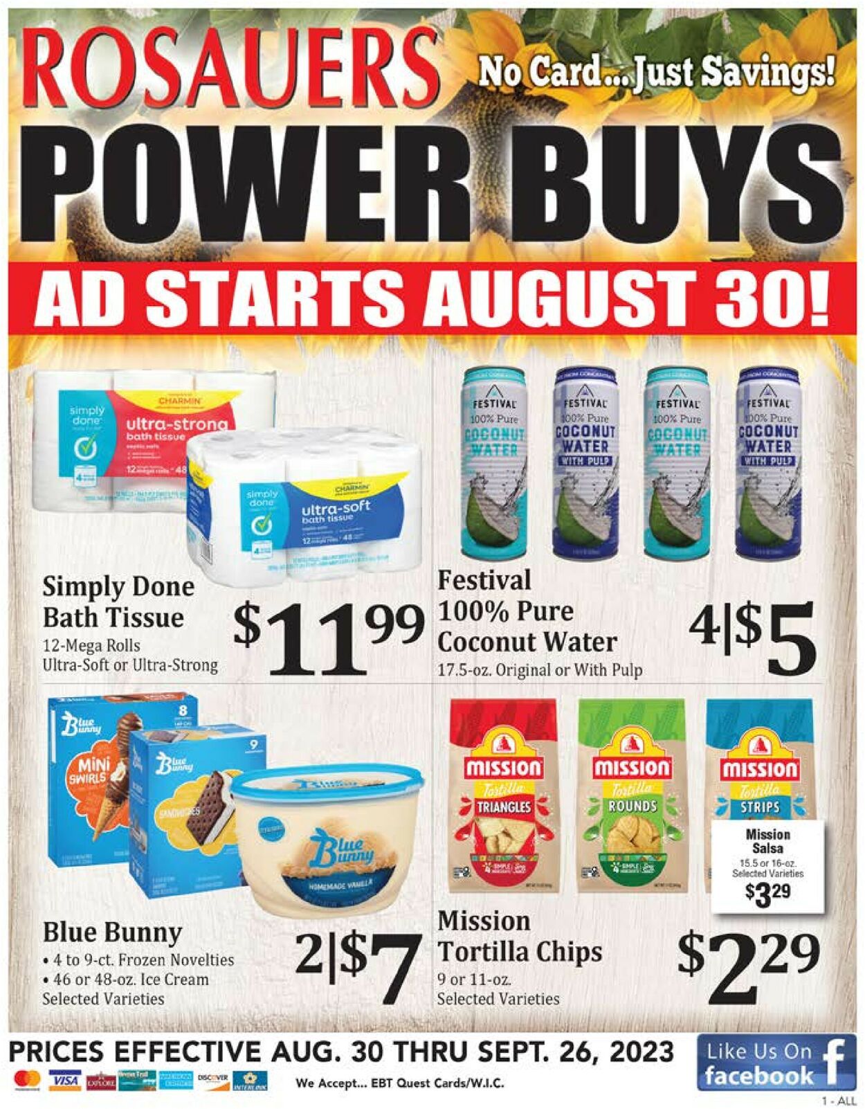 Rosauers Weekly Ad Circular - valid 08/30-09/06/2023
