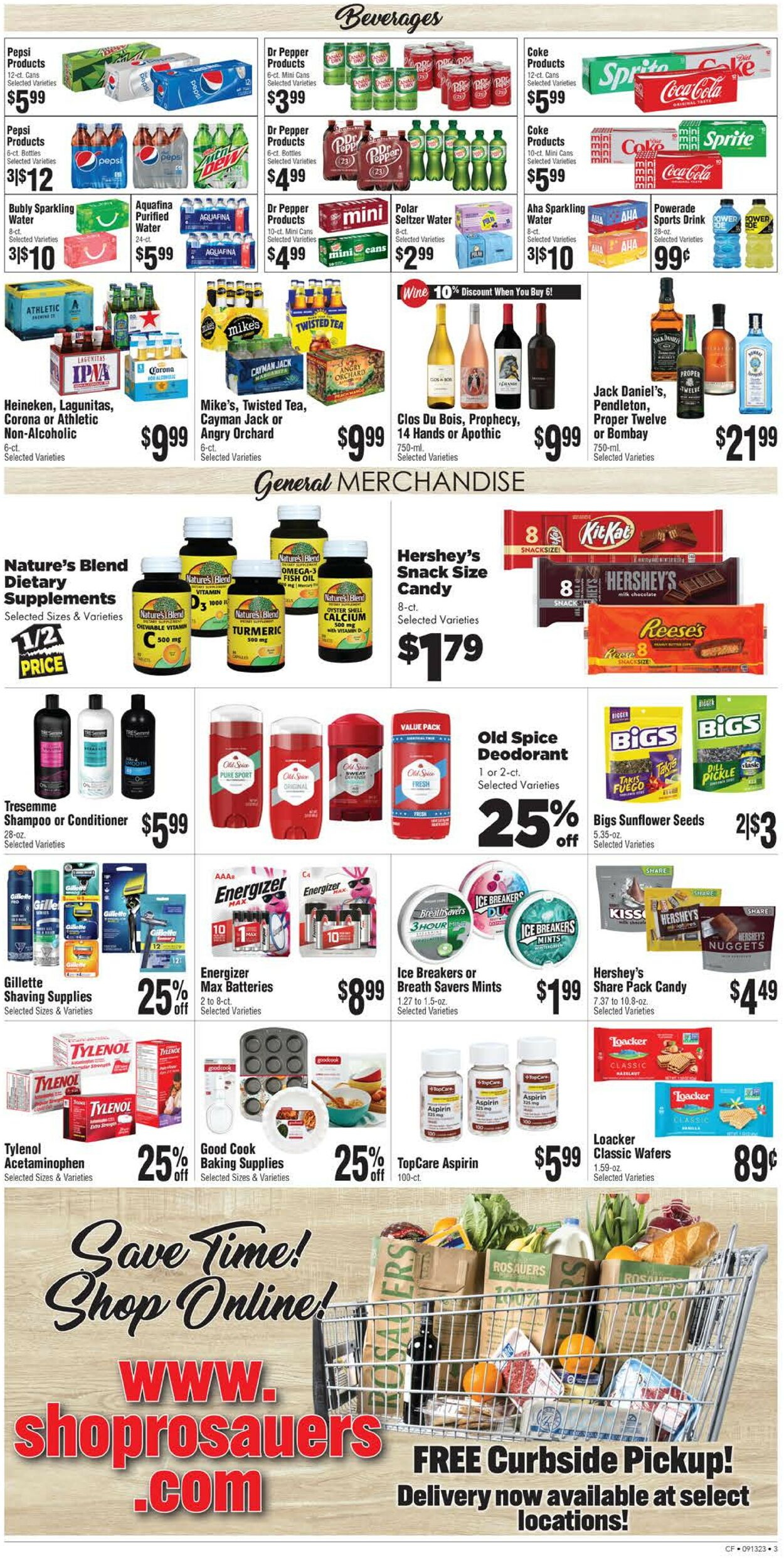 Rosauers Weekly Ad Circular - valid 09/13-09/20/2023 (Page 3)