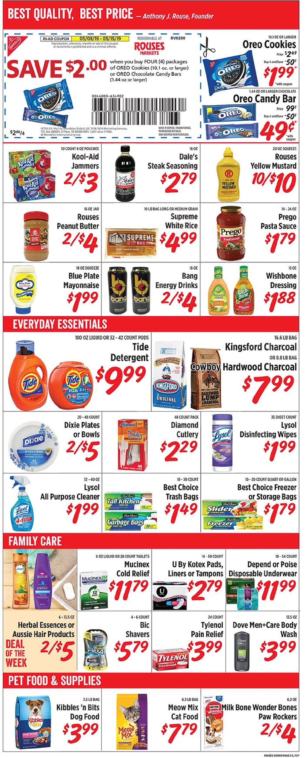 Rouses Weekly Ad Circular - valid 05/08-05/15/2019 (Page 5)