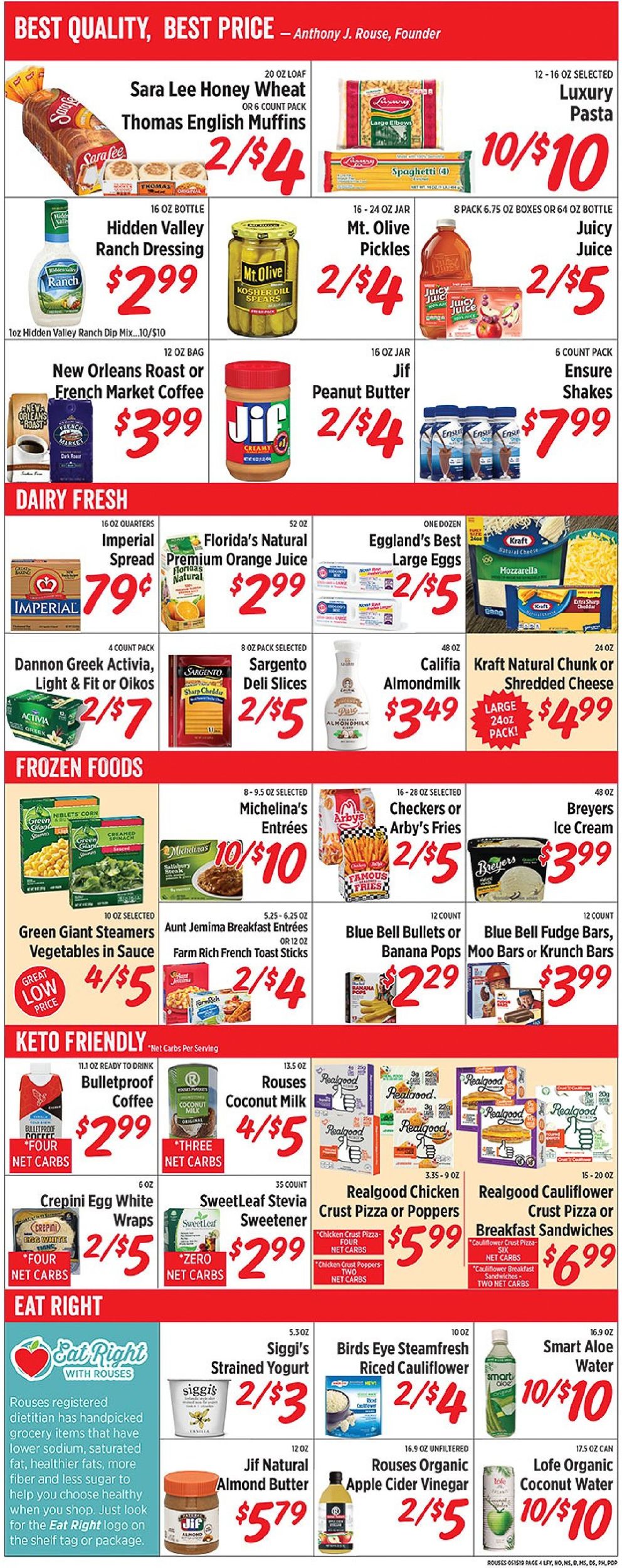 Rouses Weekly Ad Circular - valid 05/15-05/22/2019 (Page 4)