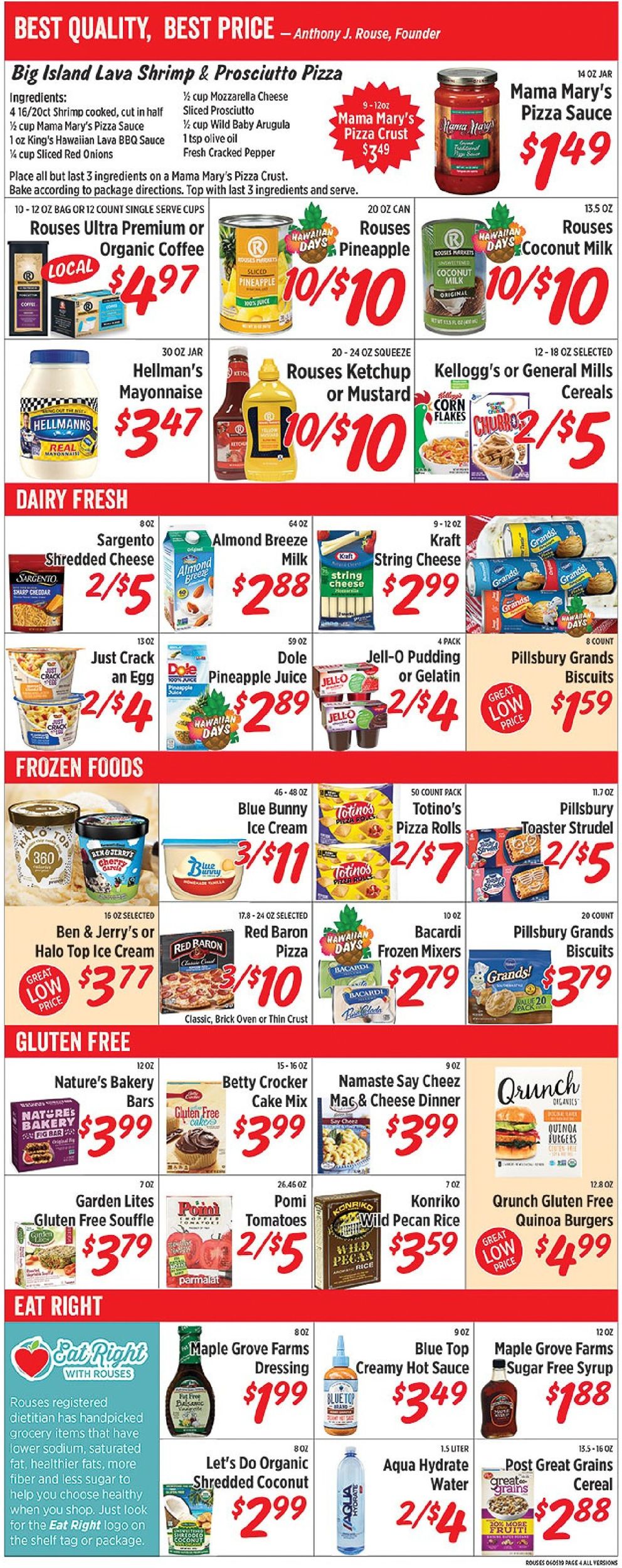 Rouses Weekly Ad Circular - valid 06/05-06/12/2019 (Page 4)