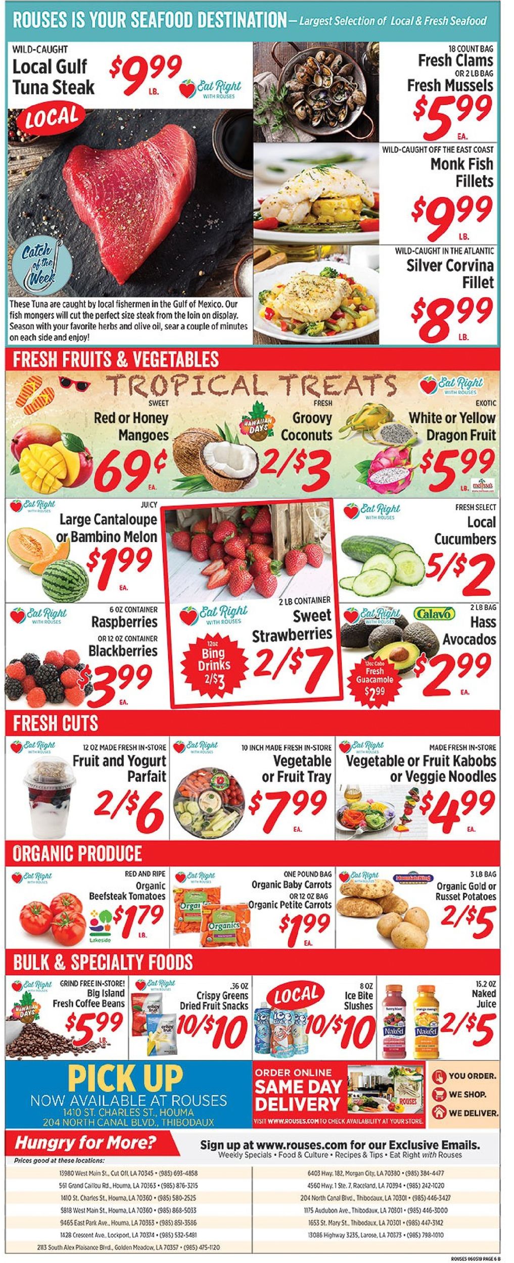 Rouses Weekly Ad Circular - valid 06/05-06/12/2019 (Page 6)