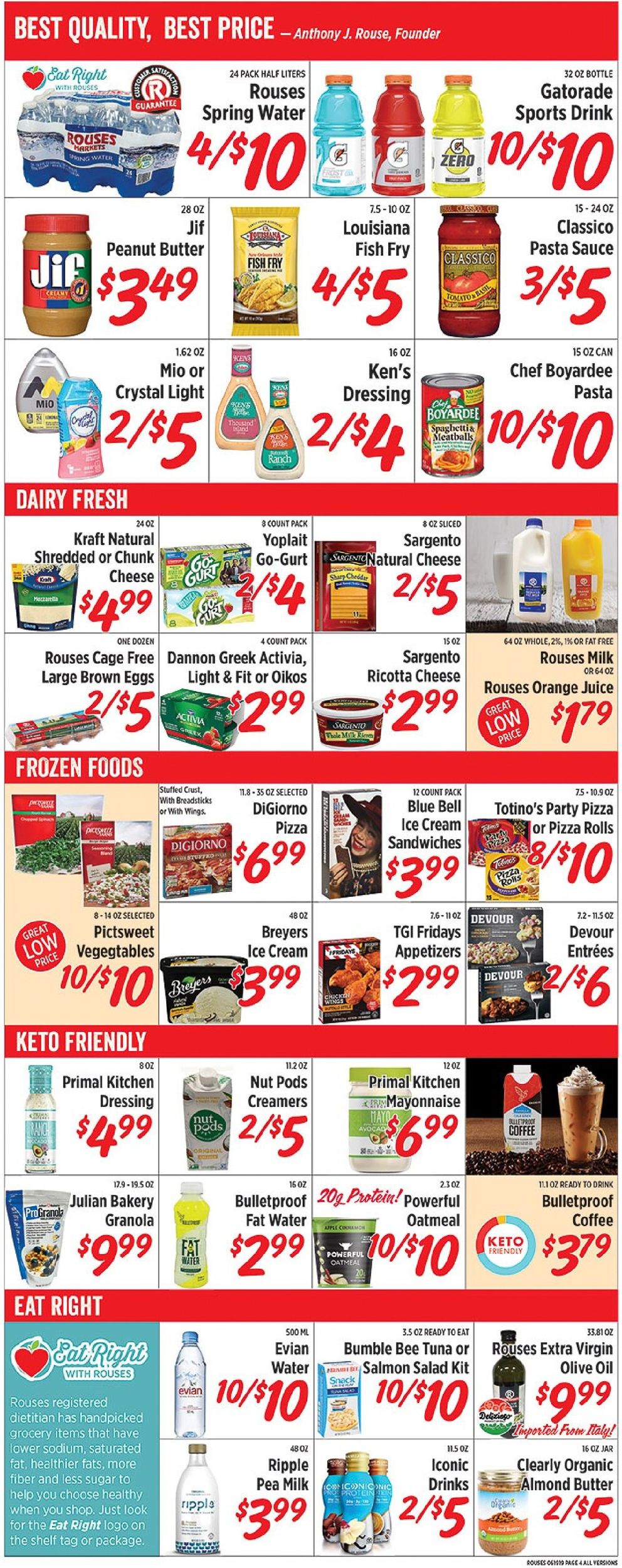 Rouses Weekly Ad Circular - valid 06/19-06/26/2019 (Page 4)