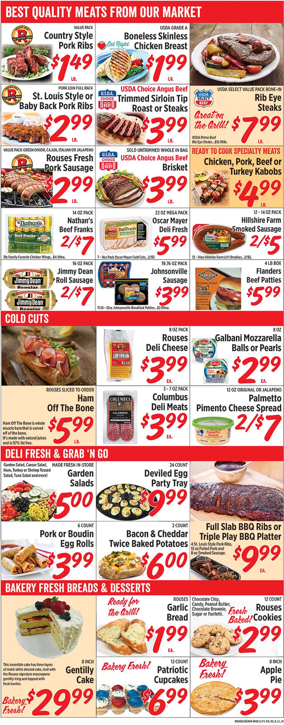 Rouses Weekly Ad Circular - valid 06/26-07/04/2019 (Page 4)