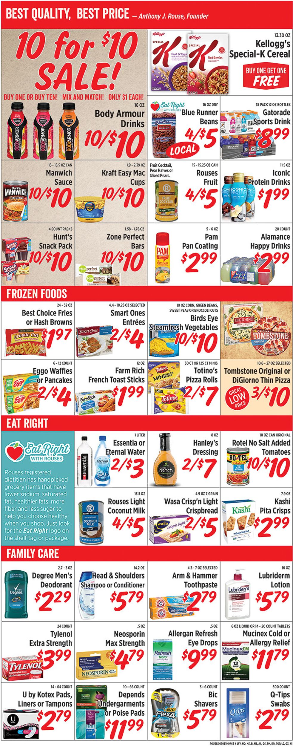 Rouses Weekly Ad Circular - valid 07/03-07/10/2019 (Page 5)