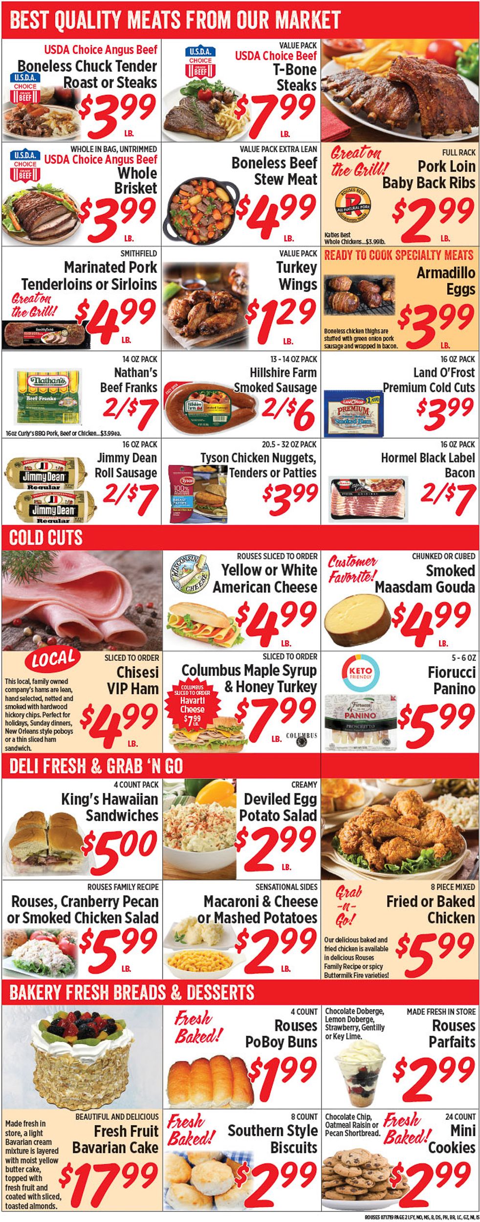 Rouses Weekly Ad Circular - valid 07/17-07/24/2019 (Page 2)