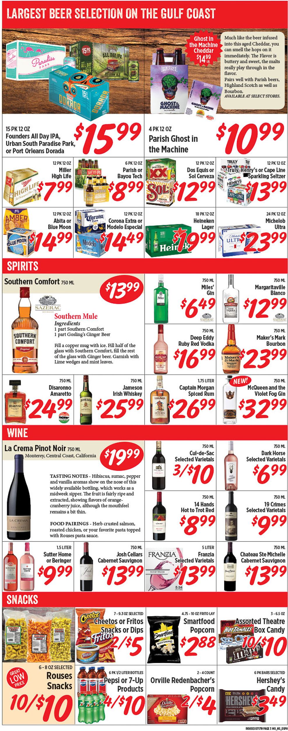 Rouses Weekly Ad Circular - valid 07/17-07/24/2019 (Page 3)