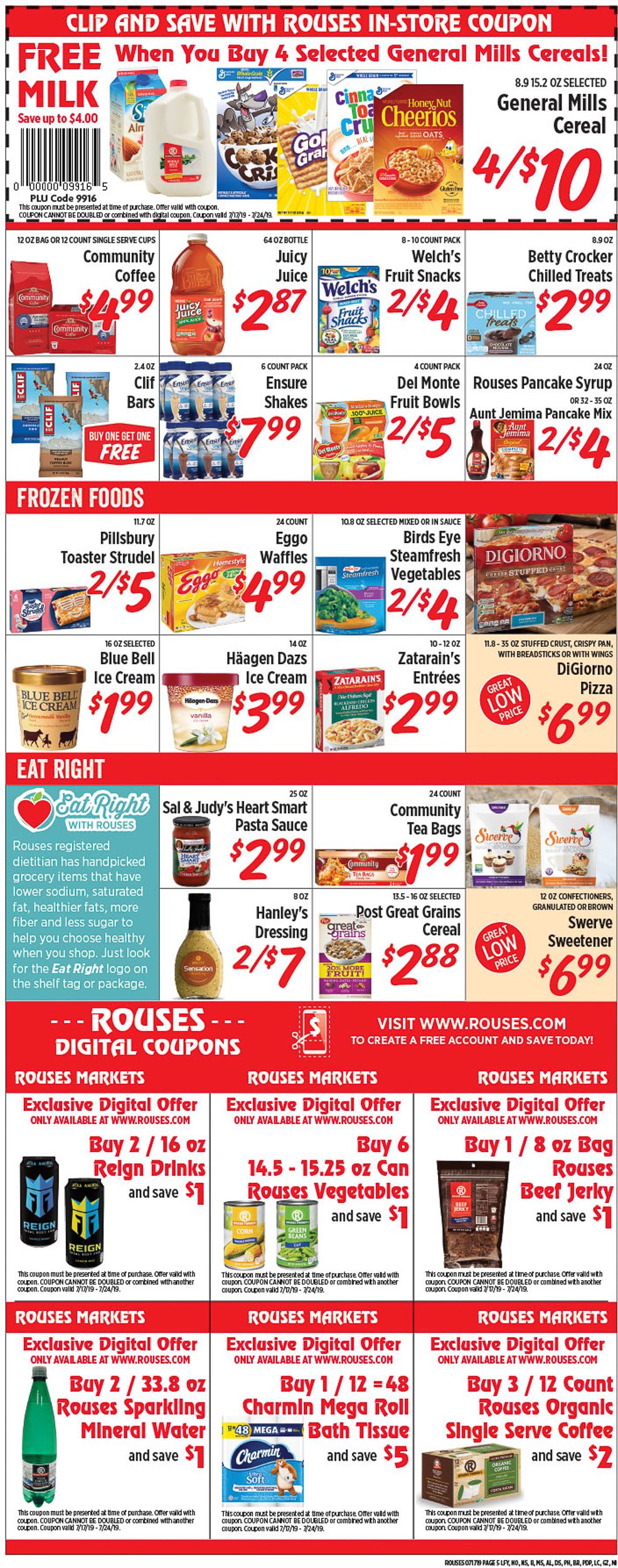 Rouses Weekly Ad Circular - valid 07/17-07/24/2019 (Page 5)