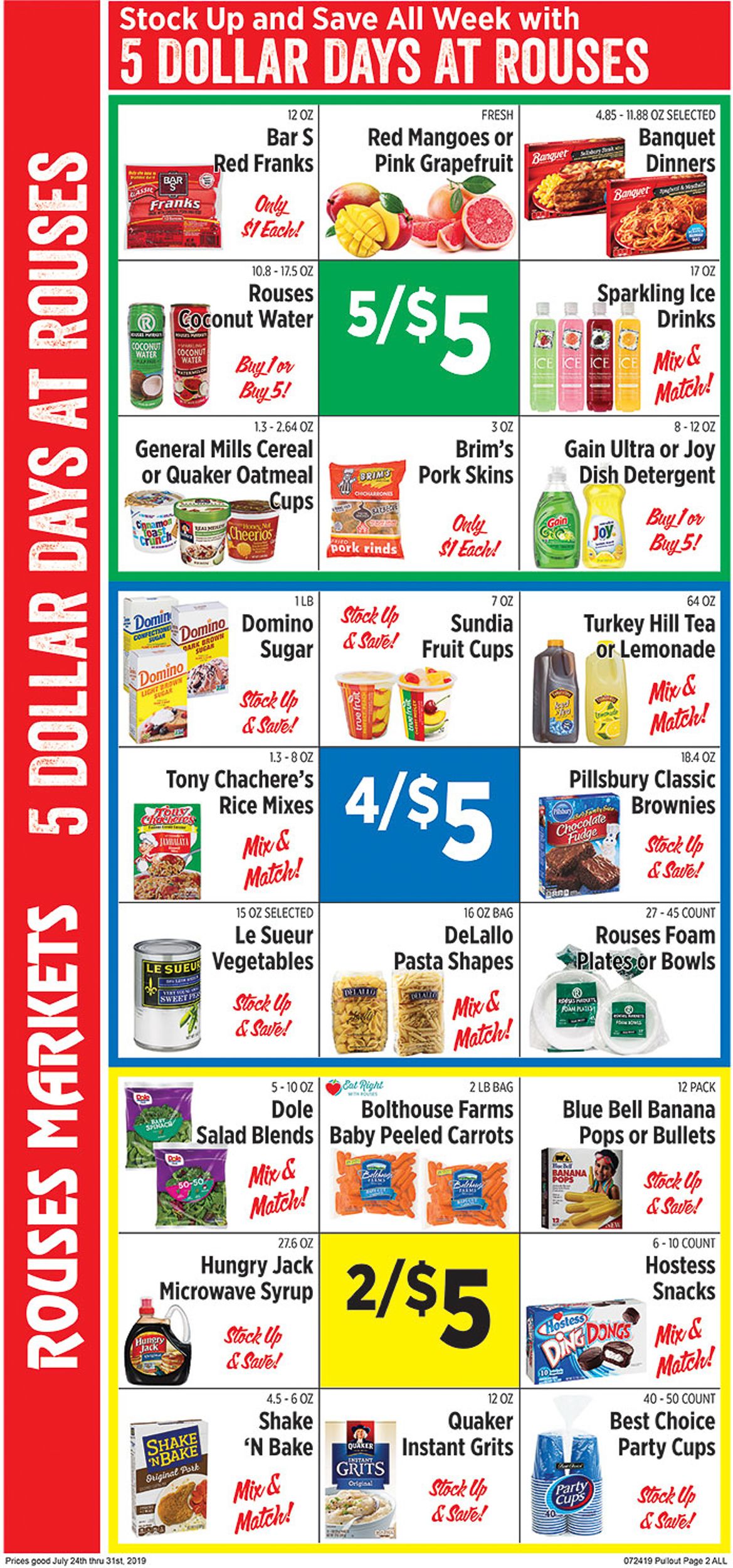 Rouses Weekly Ad Circular - valid 07/24-07/31/2019 (Page 3)