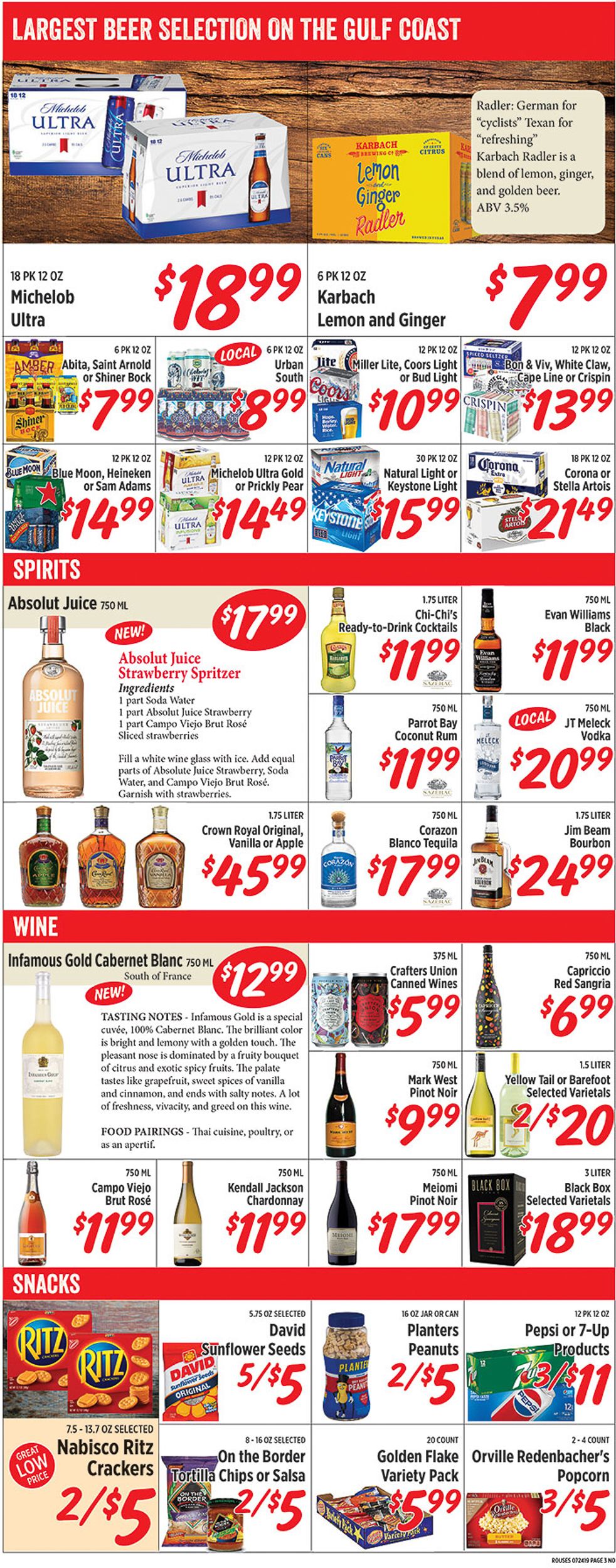 Rouses Weekly Ad Circular - valid 07/24-07/31/2019 (Page 5)