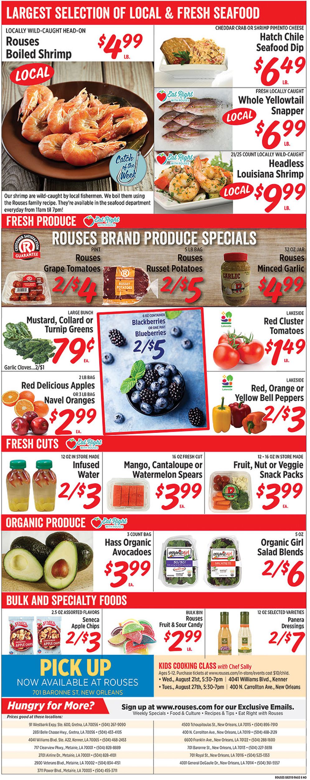 Rouses Weekly Ad Circular - valid 08/21-08/28/2019 (Page 6)