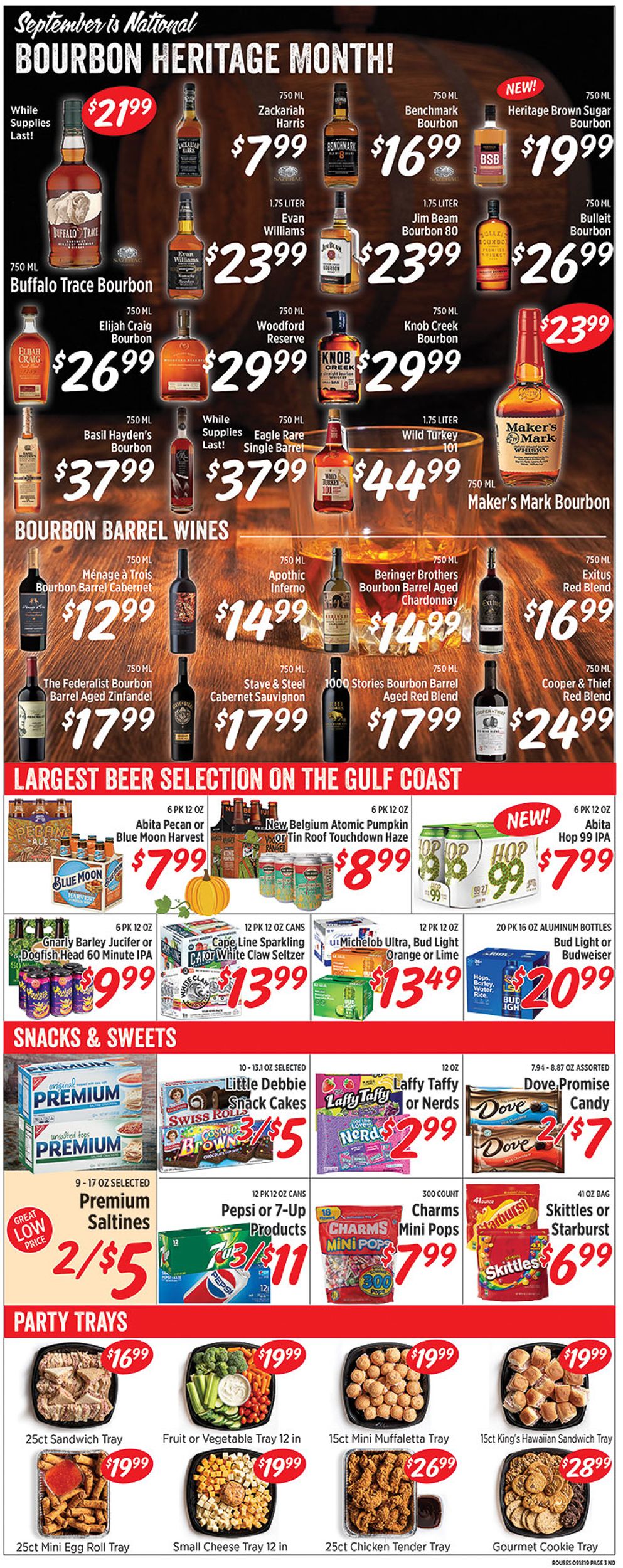 Rouses Weekly Ad Circular - valid 09/18-09/25/2019 (Page 5)