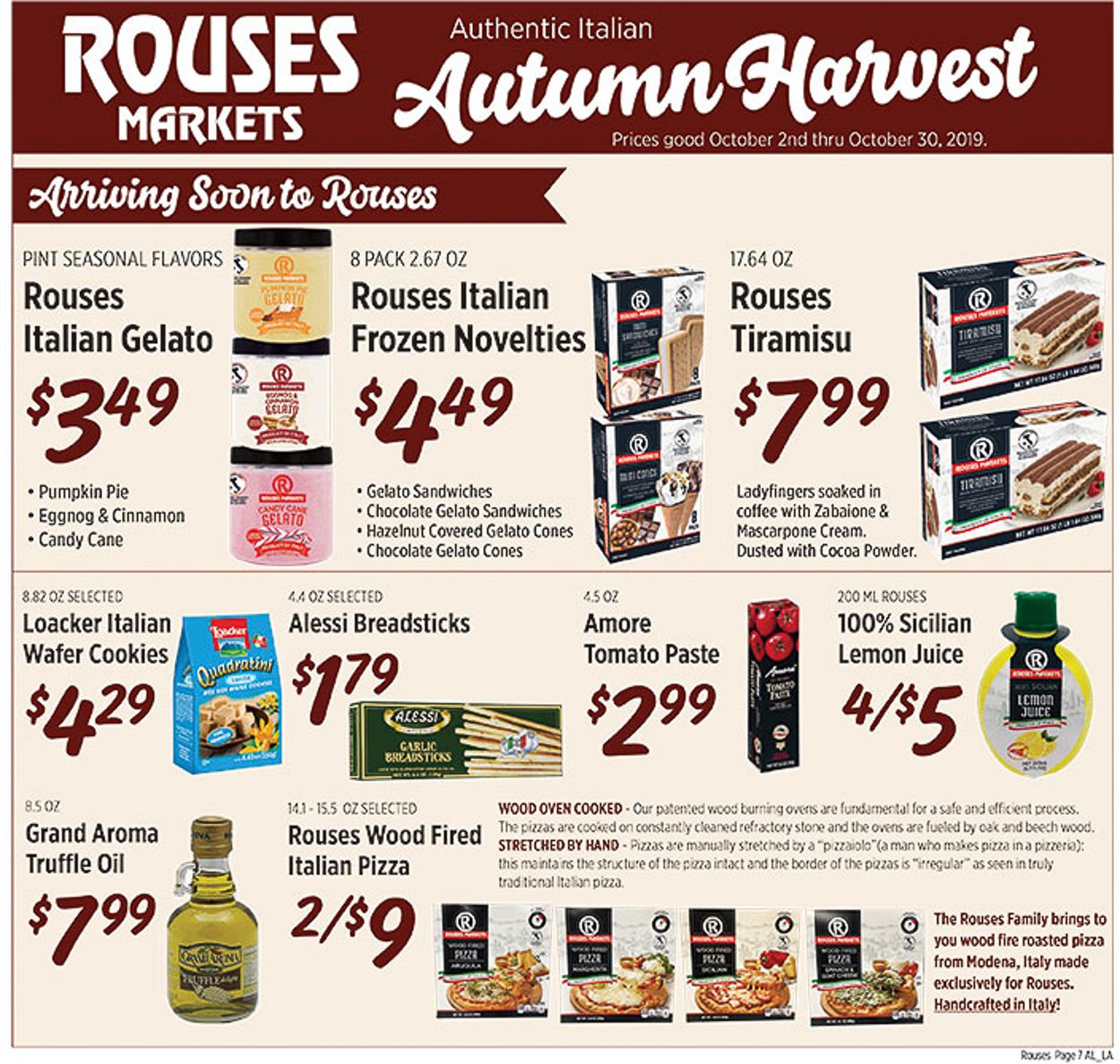 Rouses Weekly Ad Circular - valid 10/02-10/30/2019 (Page 7)