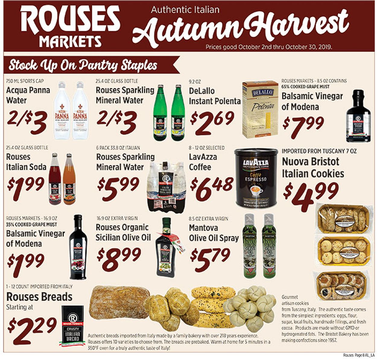 Rouses Weekly Ad Circular - valid 10/02-10/30/2019 (Page 8)
