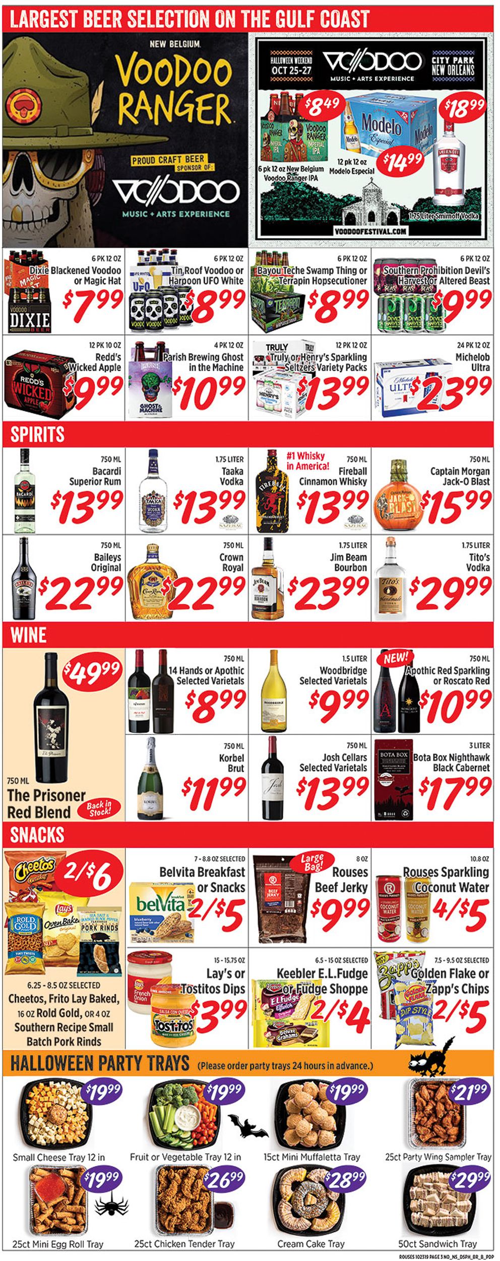Rouses Weekly Ad Circular - valid 10/23-10/31/2019 (Page 3)