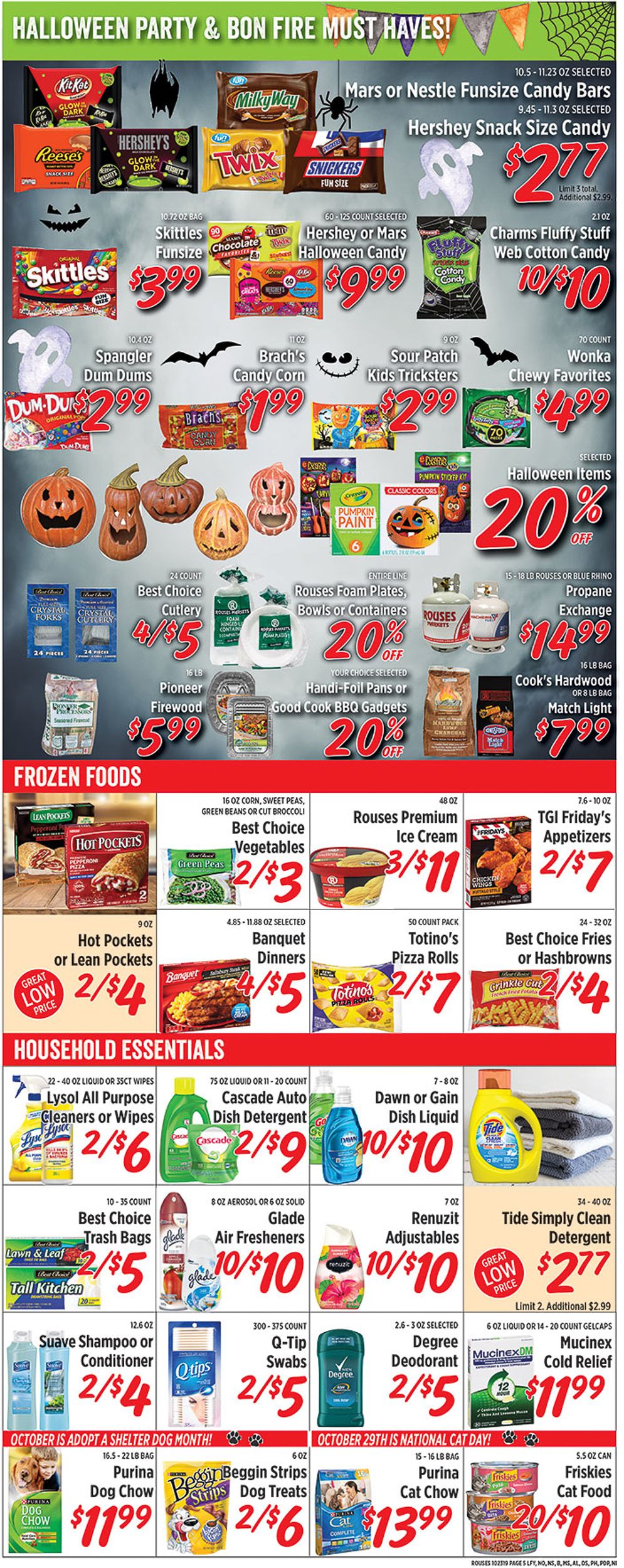 Rouses Weekly Ad Circular - valid 10/23-10/31/2019 (Page 5)