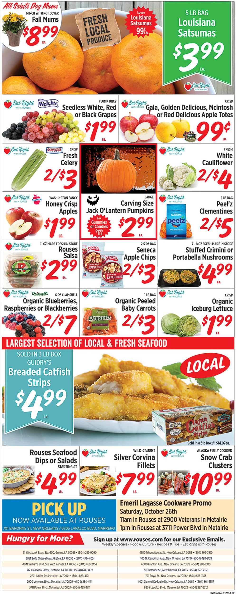 Rouses Weekly Ad Circular - valid 10/23-10/31/2019 (Page 6)