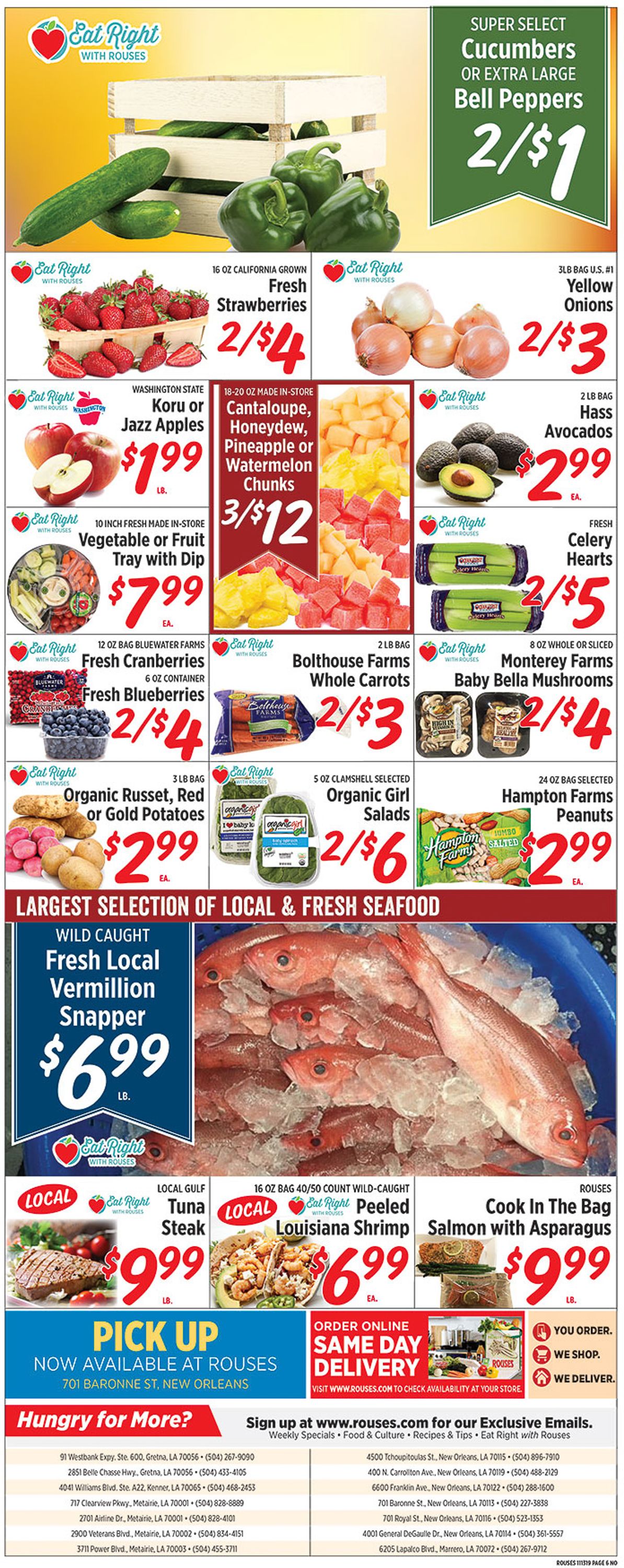 Rouses Weekly Ad Circular - valid 11/13-11/20/2019 (Page 8)