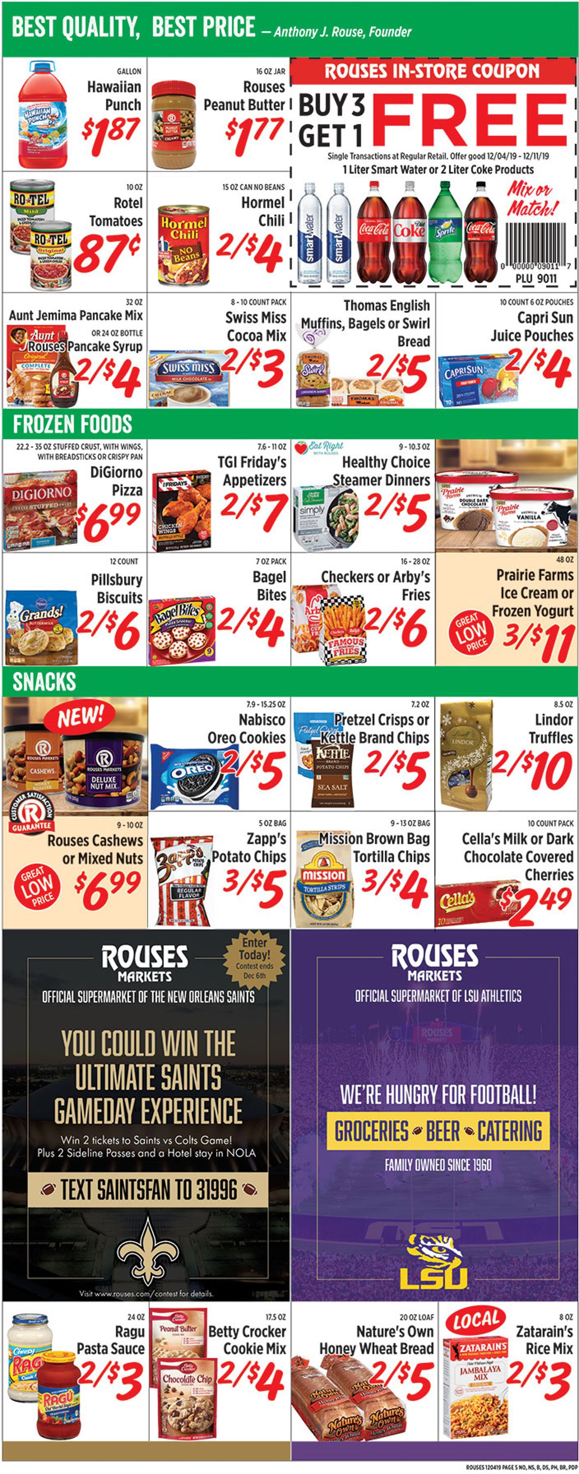 Rouses - Holidays Ad 2019 Weekly Ad Circular - valid 12/04-12/11/2019 (Page 5)