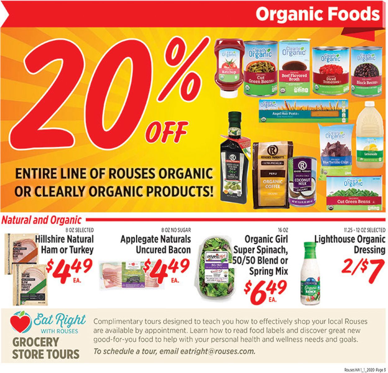 Rouses Weekly Ad Circular - valid 01/01-01/29/2020 (Page 3)