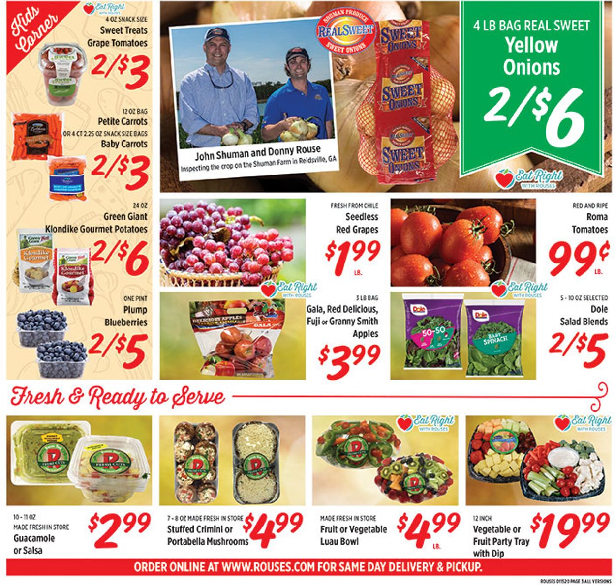Rouses Weekly Ad Circular - valid 01/15-01/22/2020 (Page 3)