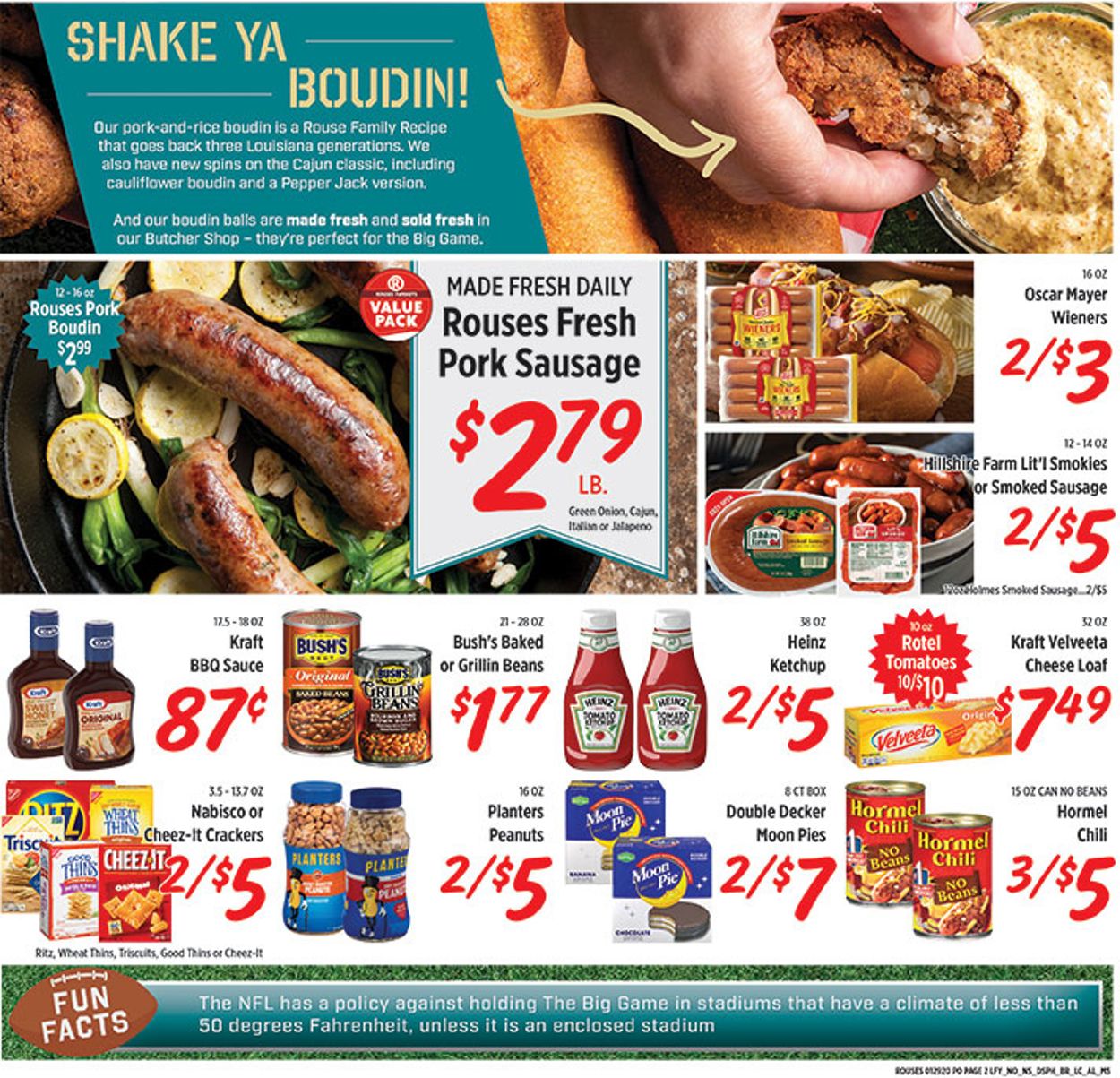 Rouses Weekly Ad Circular - valid 01/29-02/05/2020 (Page 2)