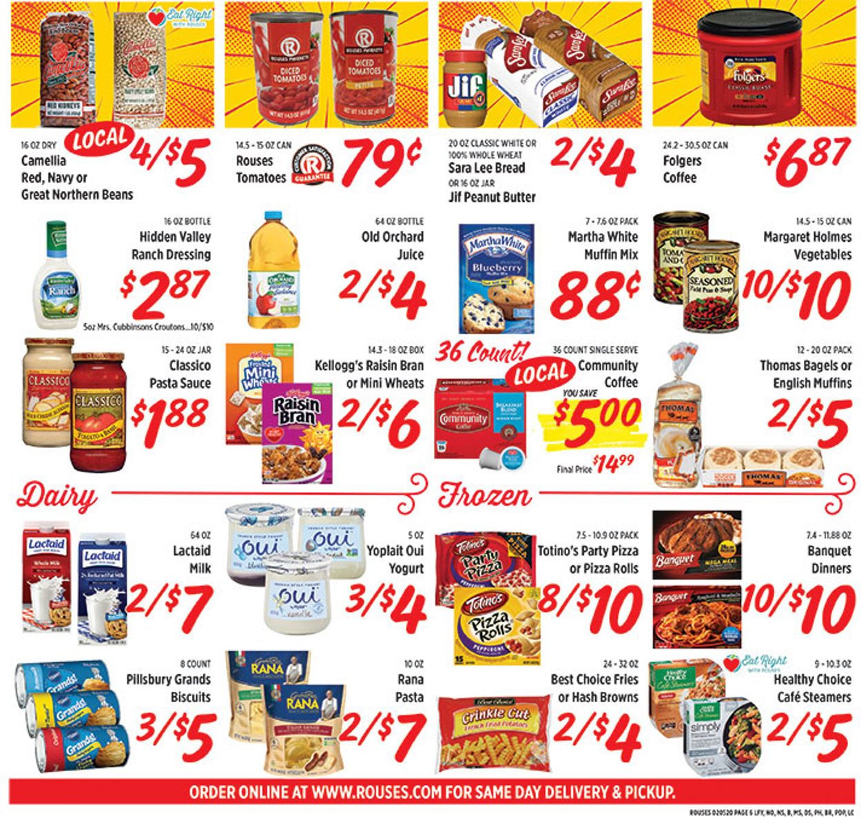 Rouses Weekly Ad Circular - valid 02/05-02/12/2020 (Page 6)