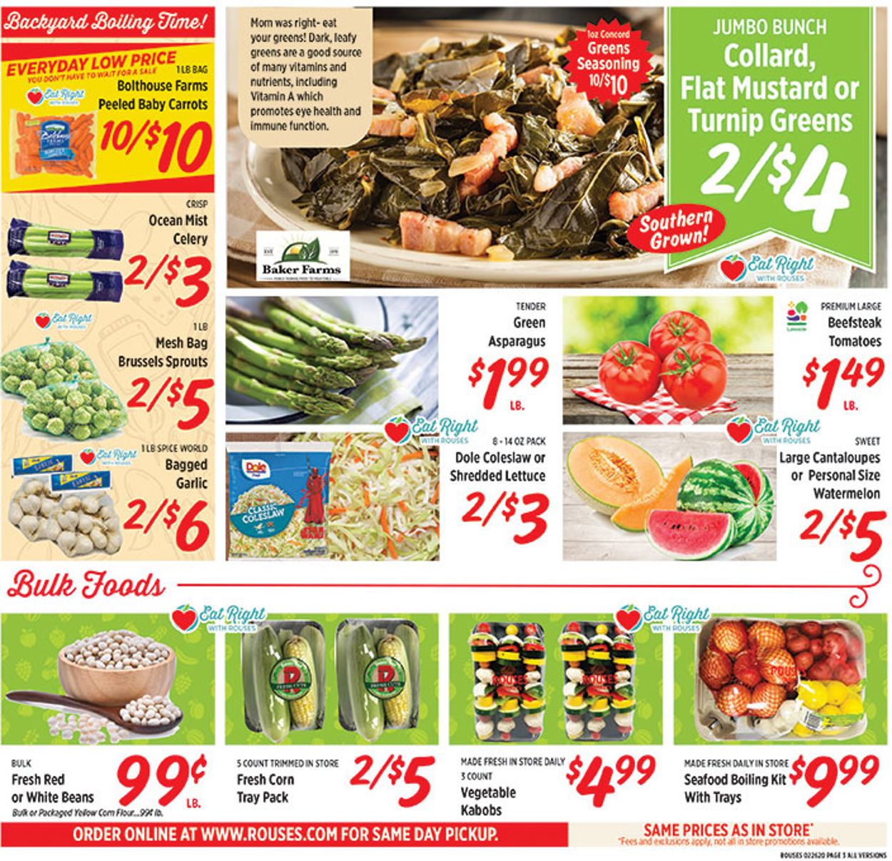 Rouses Weekly Ad Circular - valid 02/26-03/04/2020 (Page 3)