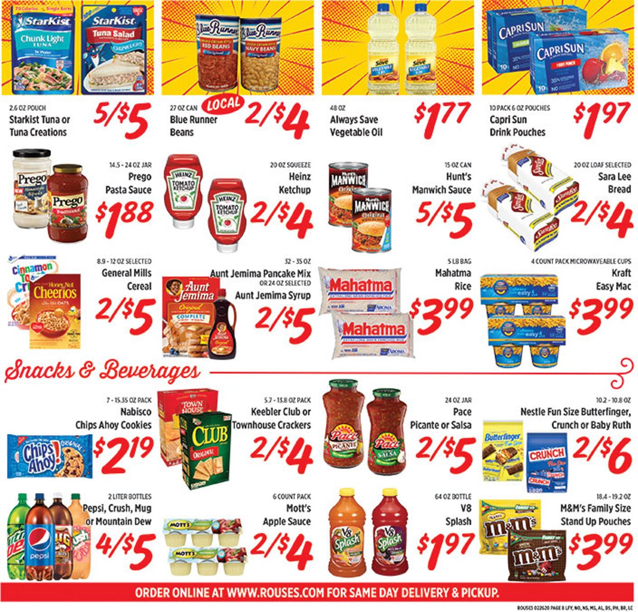 Rouses Weekly Ad Circular - valid 02/26-03/04/2020 (Page 8)