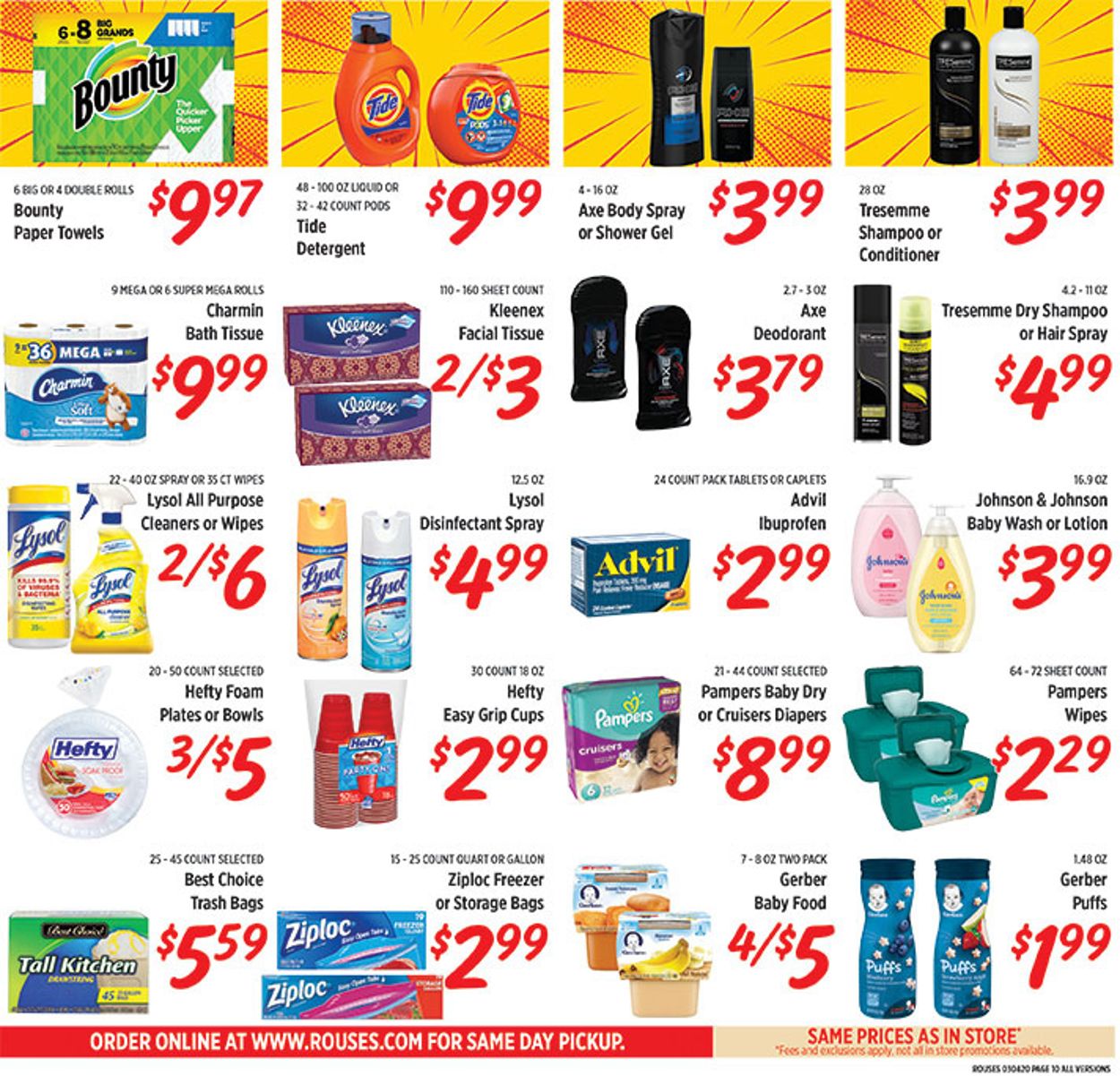 Rouses Weekly Ad Circular - valid 03/04-03/11/2020 (Page 10)