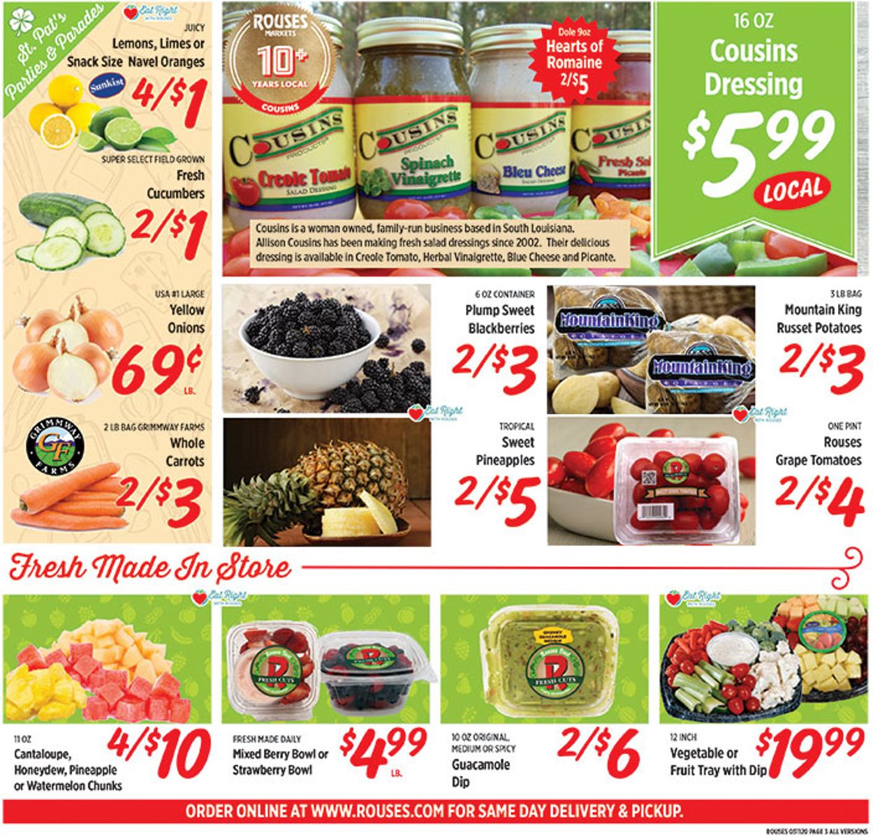 Rouses Weekly Ad Circular - valid 03/11-03/18/2020 (Page 3)