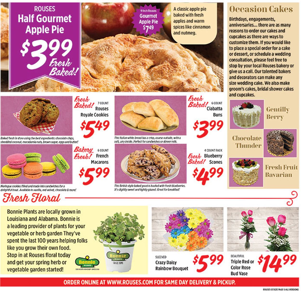 Rouses Weekly Ad Circular - valid 03/18-03/25/2020 (Page 6)