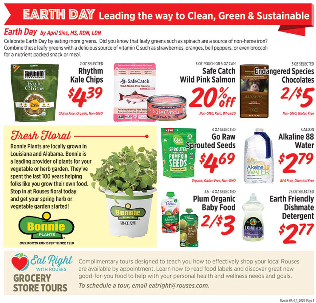 Rouses Weekly Ad Circular - valid 04/01-04/29/2020 (Page 3)