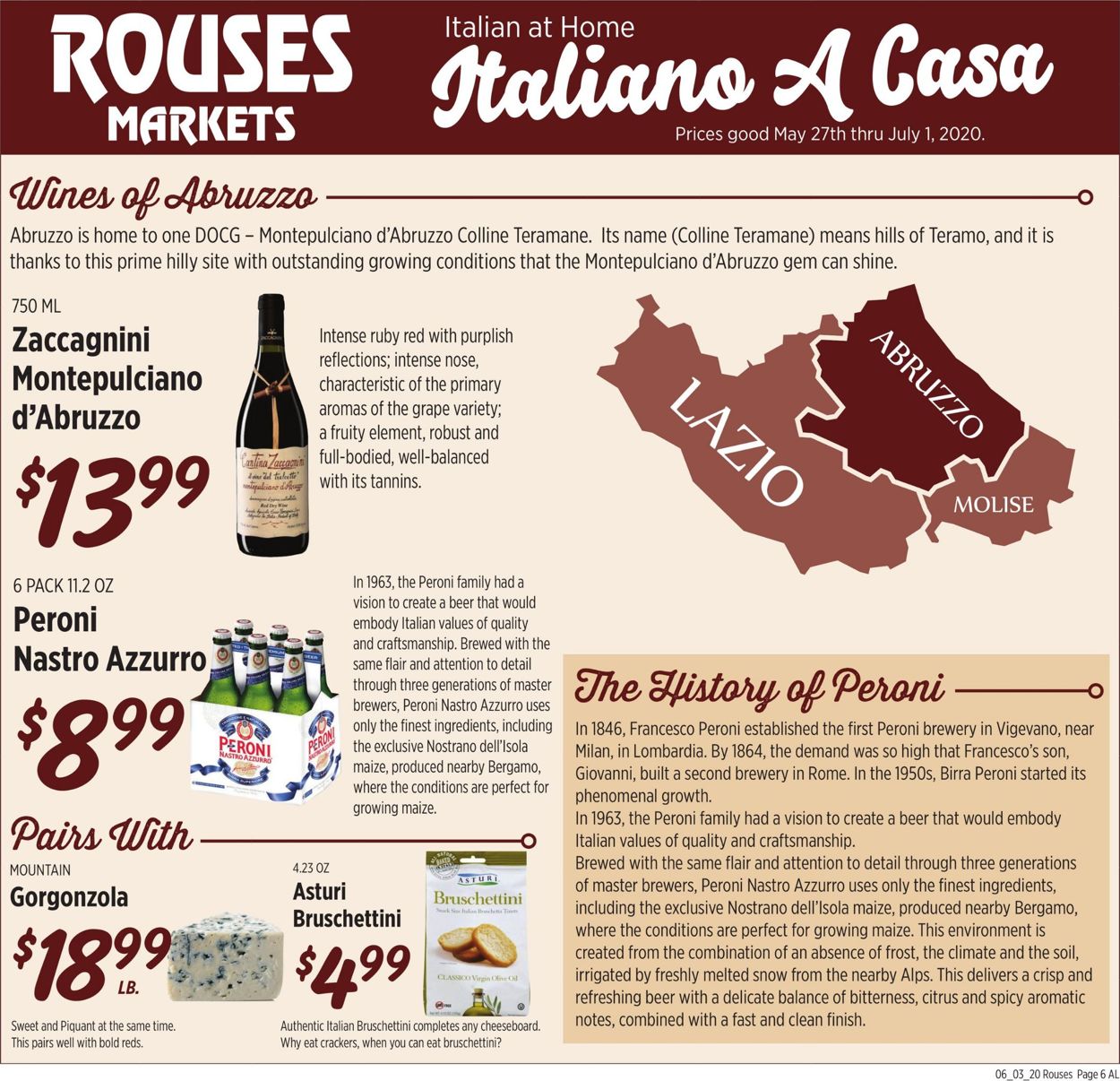 Rouses Weekly Ad Circular - valid 05/27-07/01/2020 (Page 6)