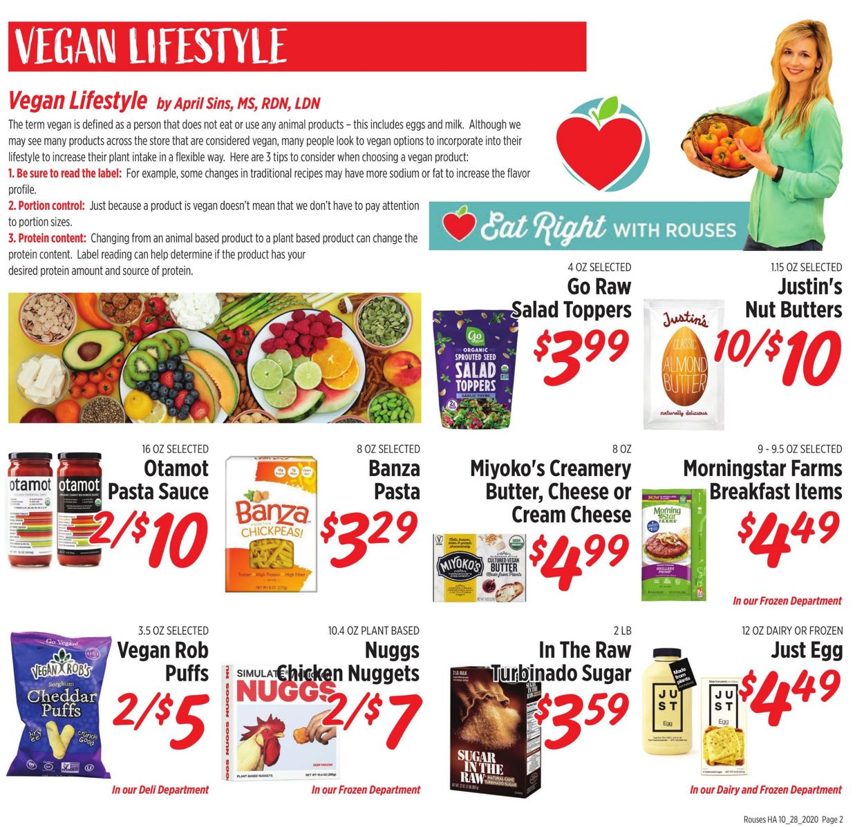 Rouses Weekly Ad Circular - valid 10/28-11/25/2020 (Page 2)