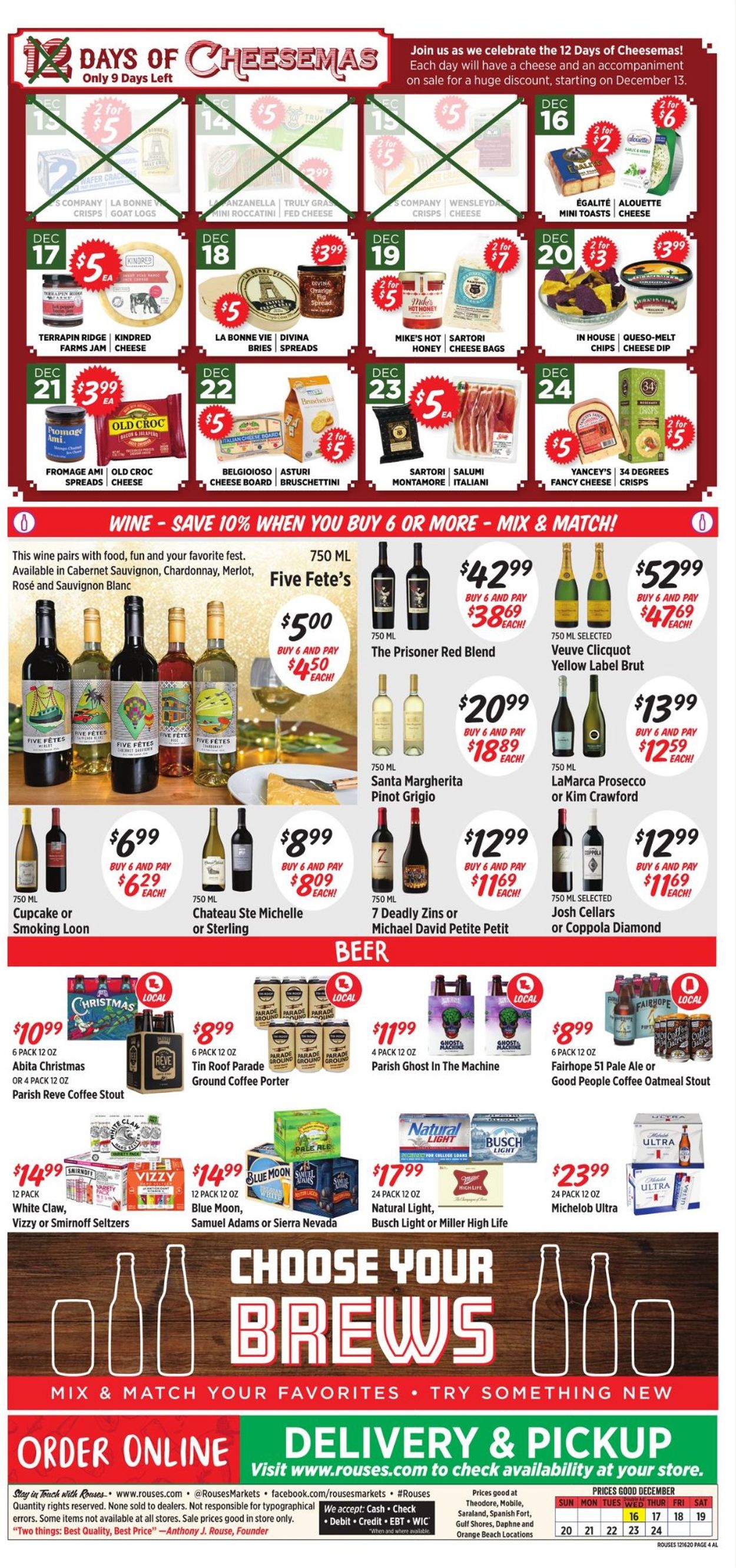 Rouses Weekly Ad Circular - valid 12/16-12/24/2020 (Page 4)