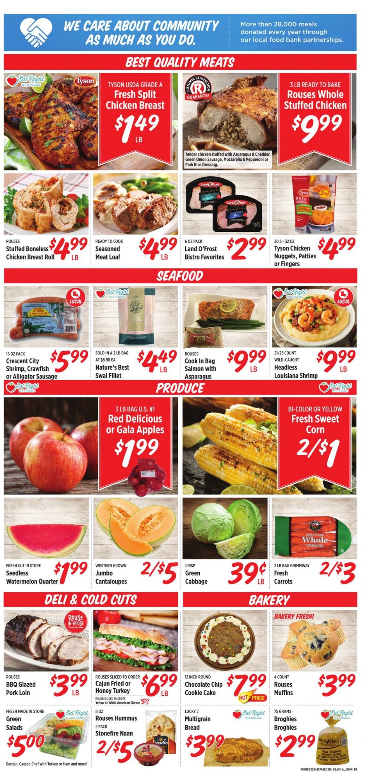 Rouses Weekly Ad Circular - valid 02/24-03/03/2021 (Page 2)