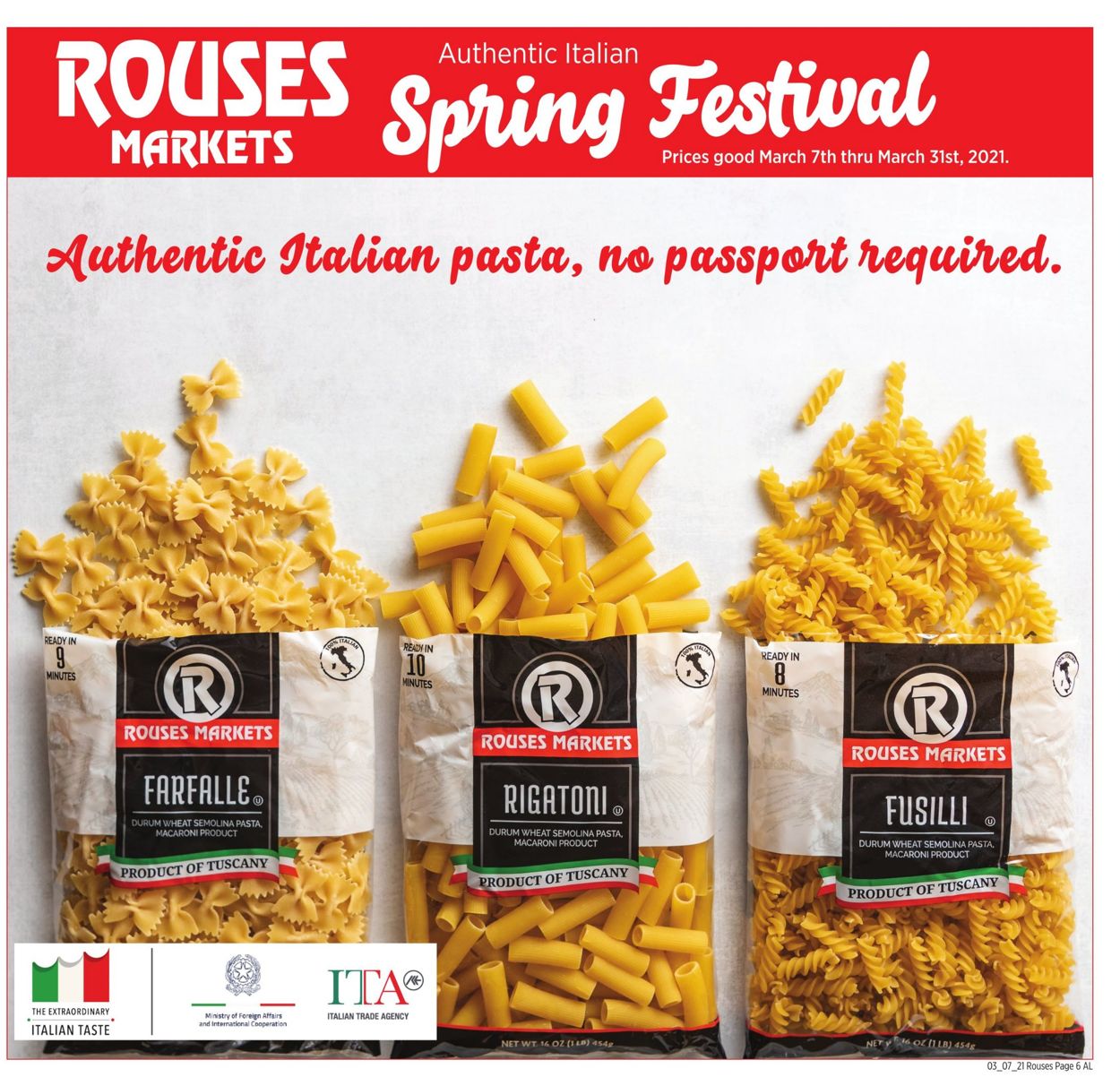 Rouses Weekly Ad Circular - valid 03/07-03/31/2021 (Page 6)