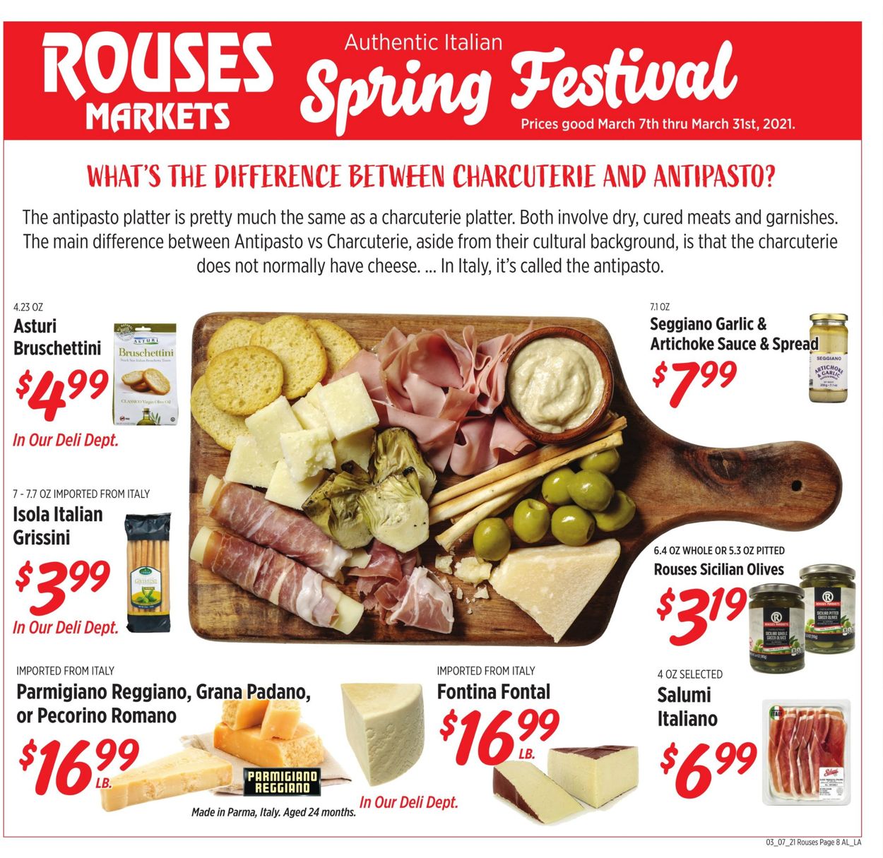 Rouses Weekly Ad Circular - valid 03/07-03/31/2021 (Page 8)