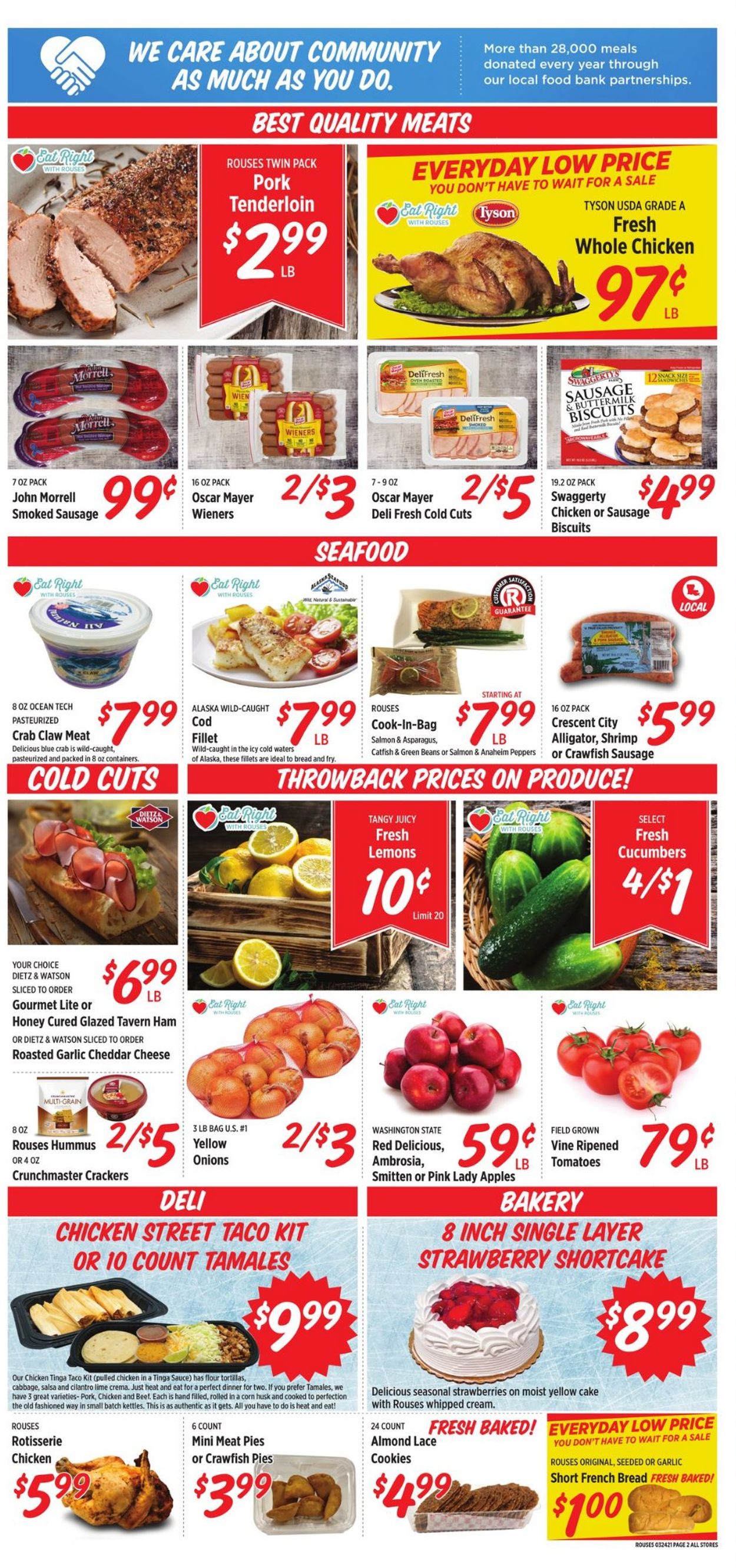 Rouses Weekly Ad Circular - valid 03/24-03/31/2021 (Page 2)